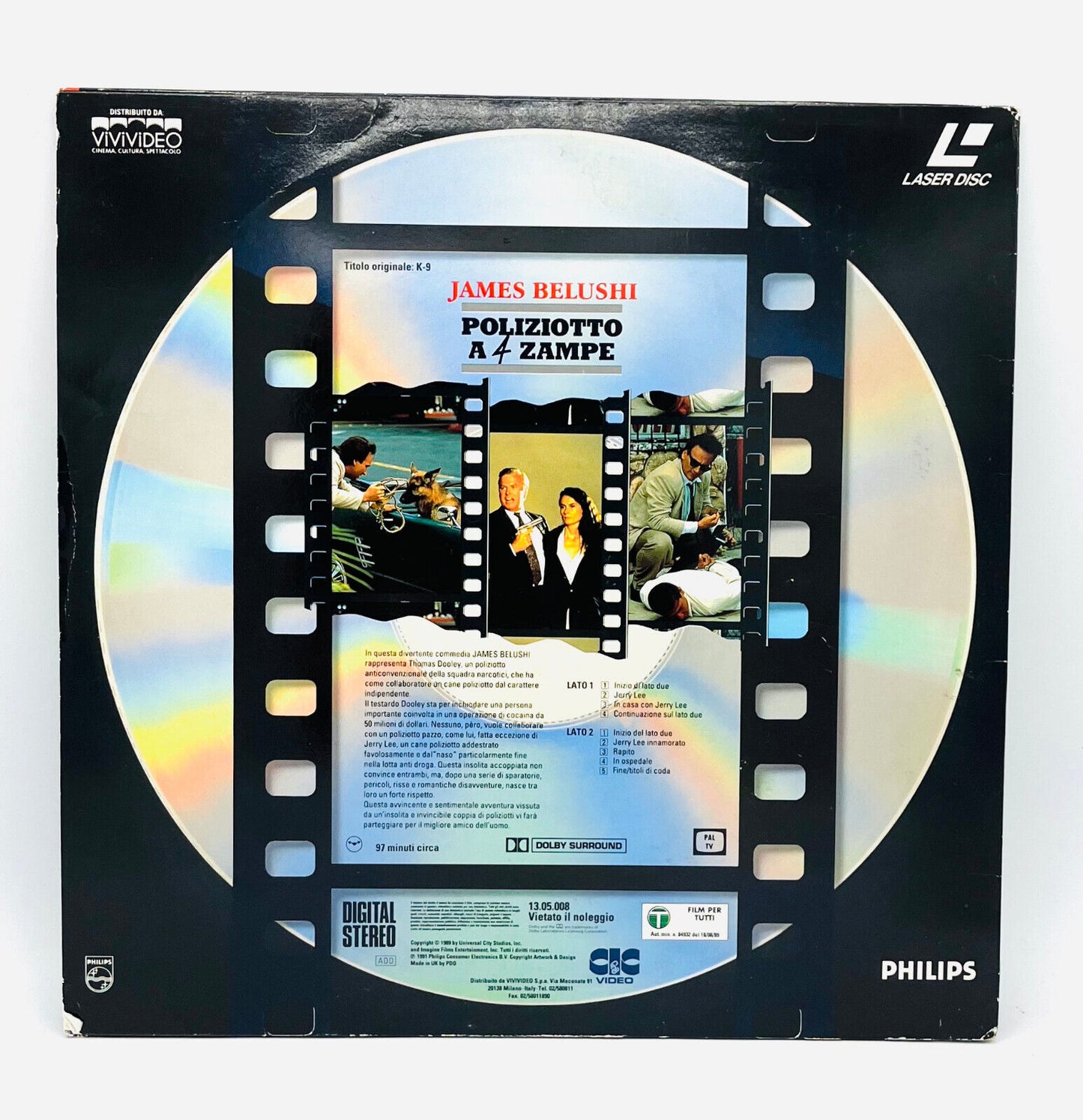 EBOND Poliziotto A 4 Zampe - Laser Disc Pal