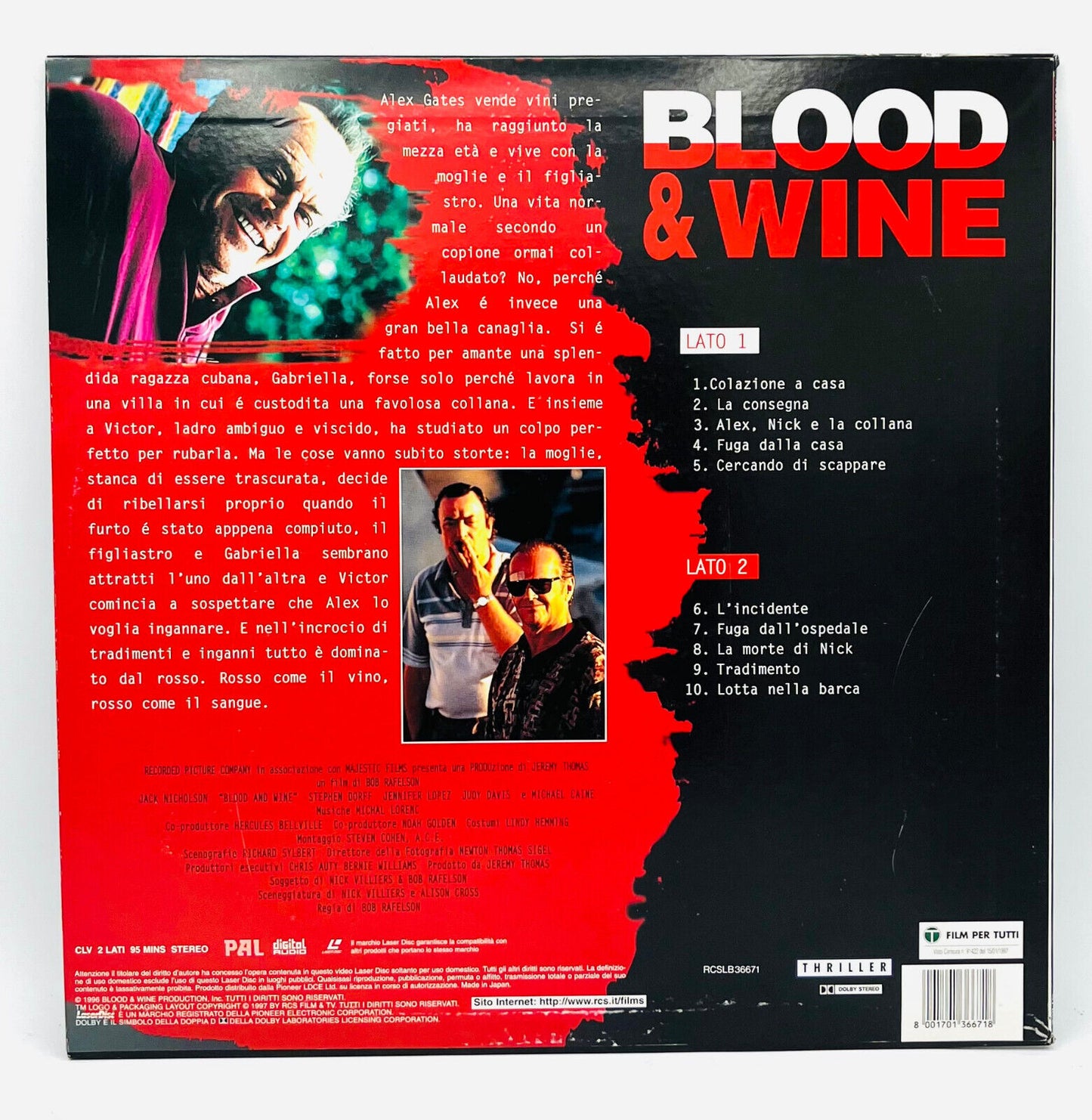 EBOND Blood & Wine - Laser Disc Pal