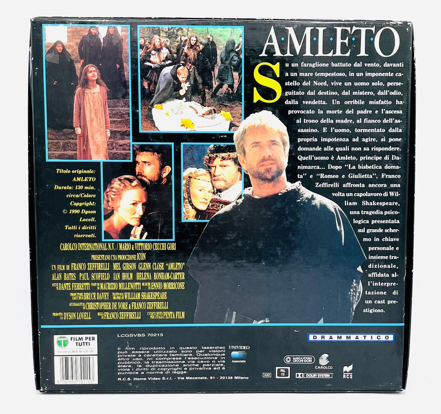 EBOND Amleto (1990) - Laser Disc Pal