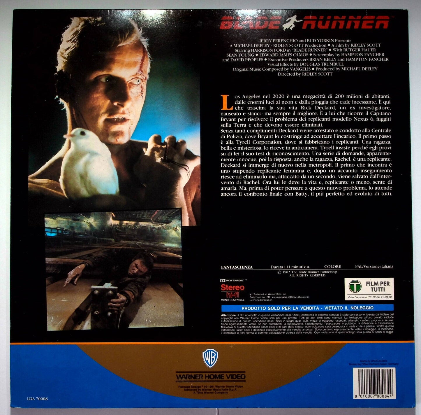 EBOND Blade Runner - Laser Disc Pal