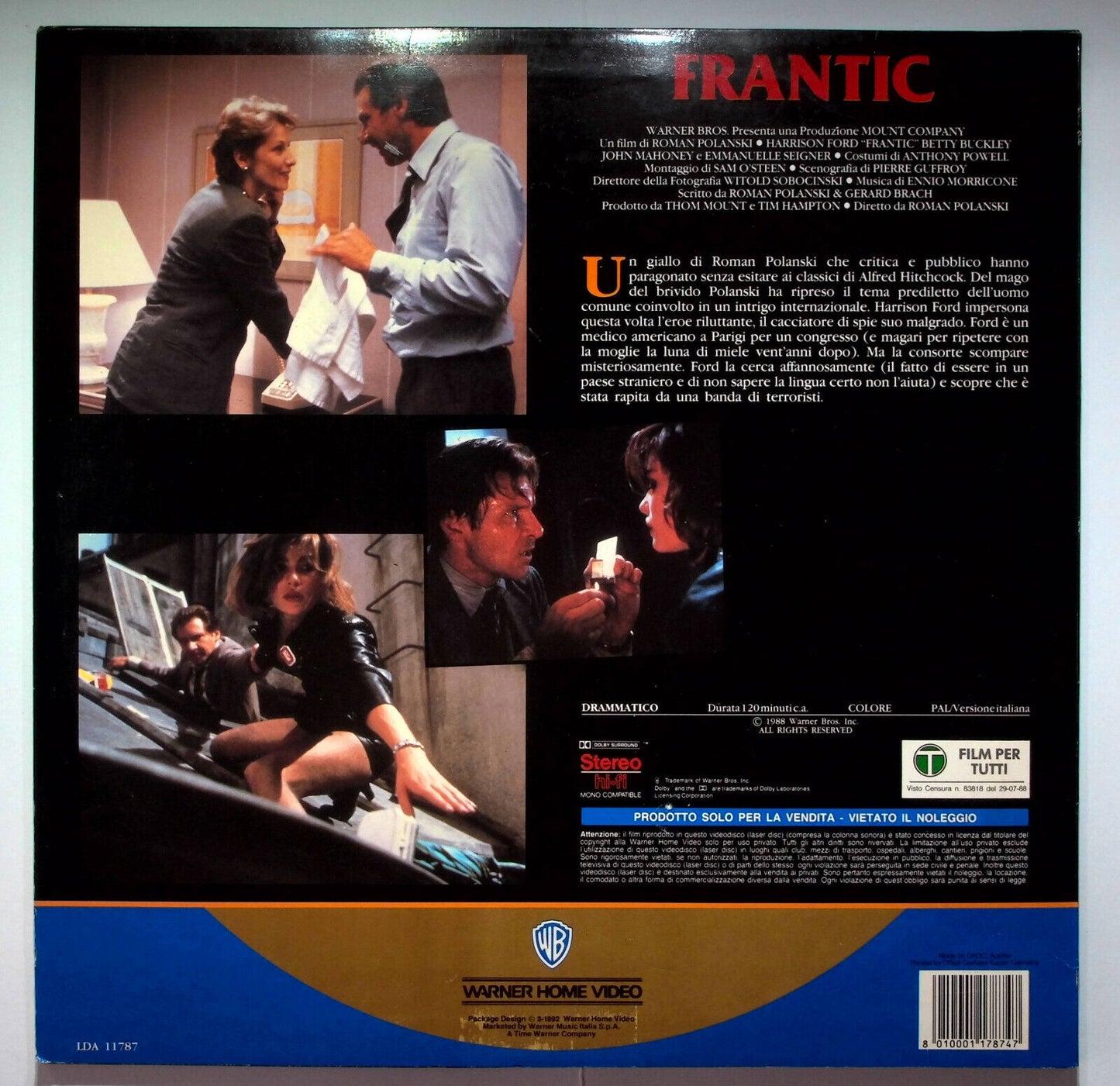 EBOND Frantic - Laser Disc Pal