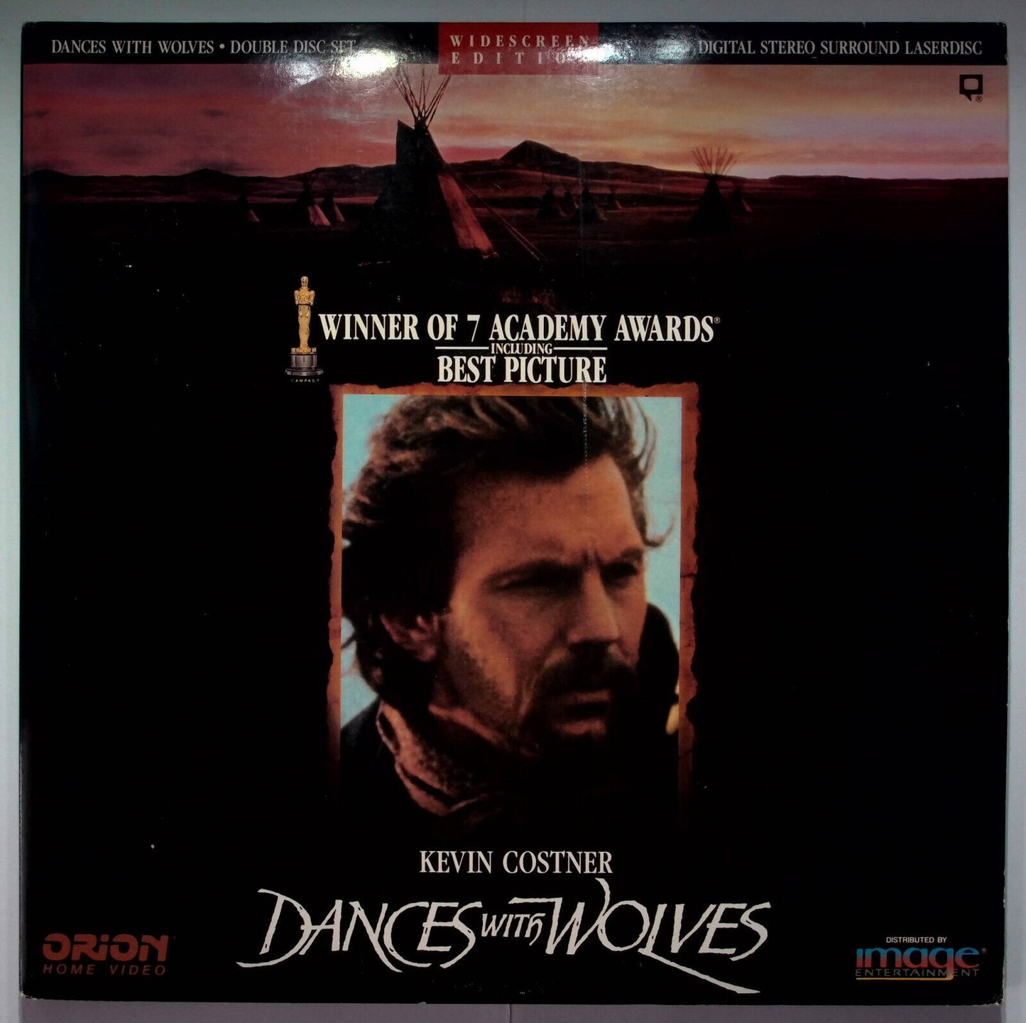 EBOND Dances With Wolves - Uk Laser Disc Ntsc