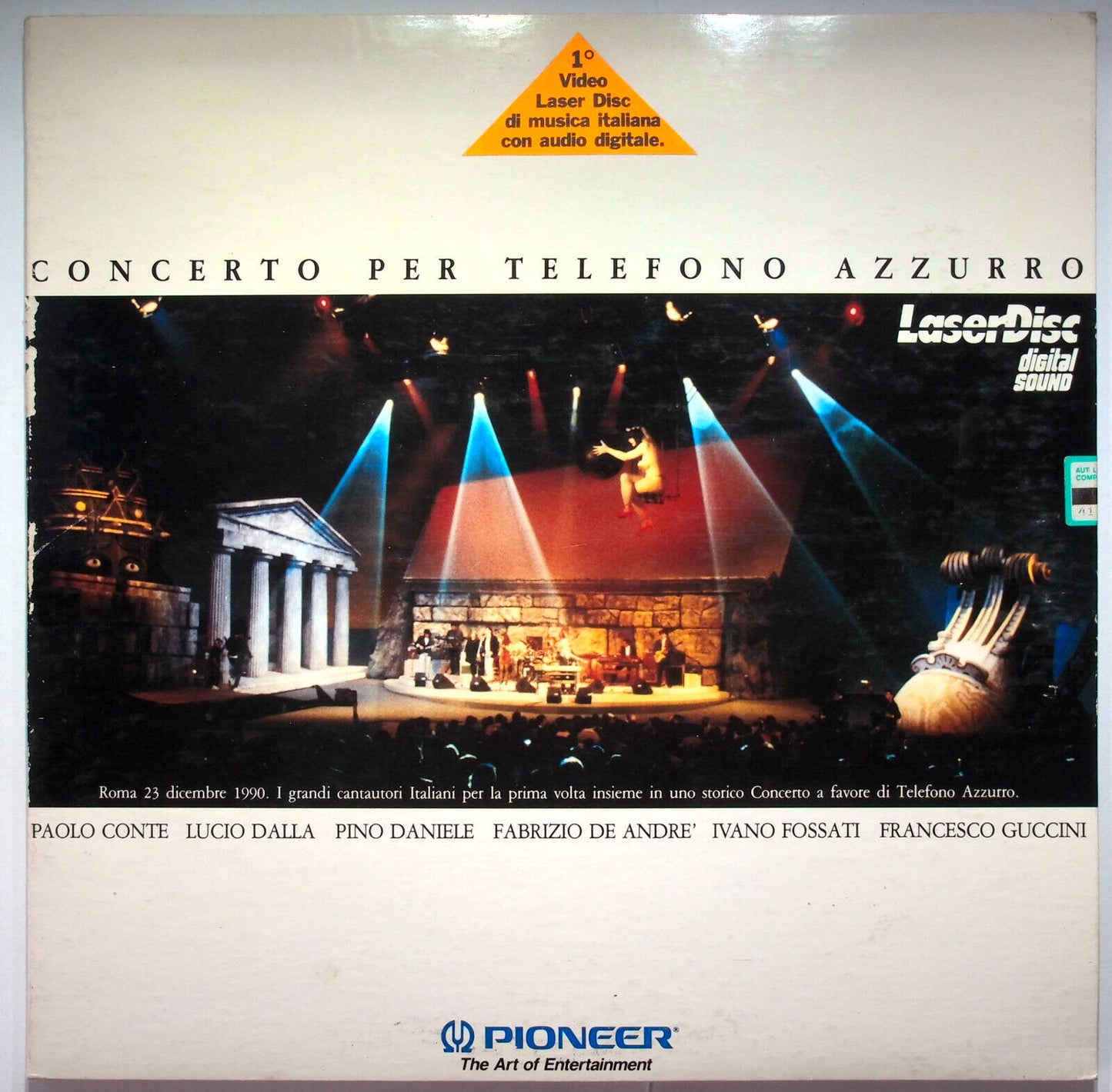 EBOND Concerto Per Telefono Azzurro - Laser Disc Pal
