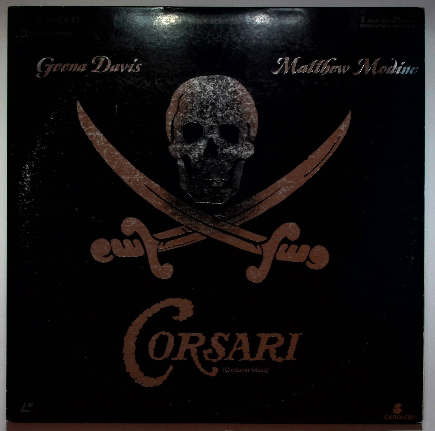 EBOND Corsari (cutthroat Island) - Laser Disc Pal