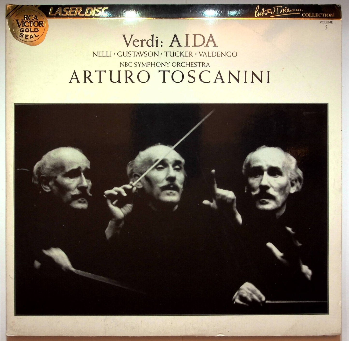 EBOND Giuseppe Verdi Aida - Nbc Symphony Orchestra A. Toscanini - Laser Disc Pal
