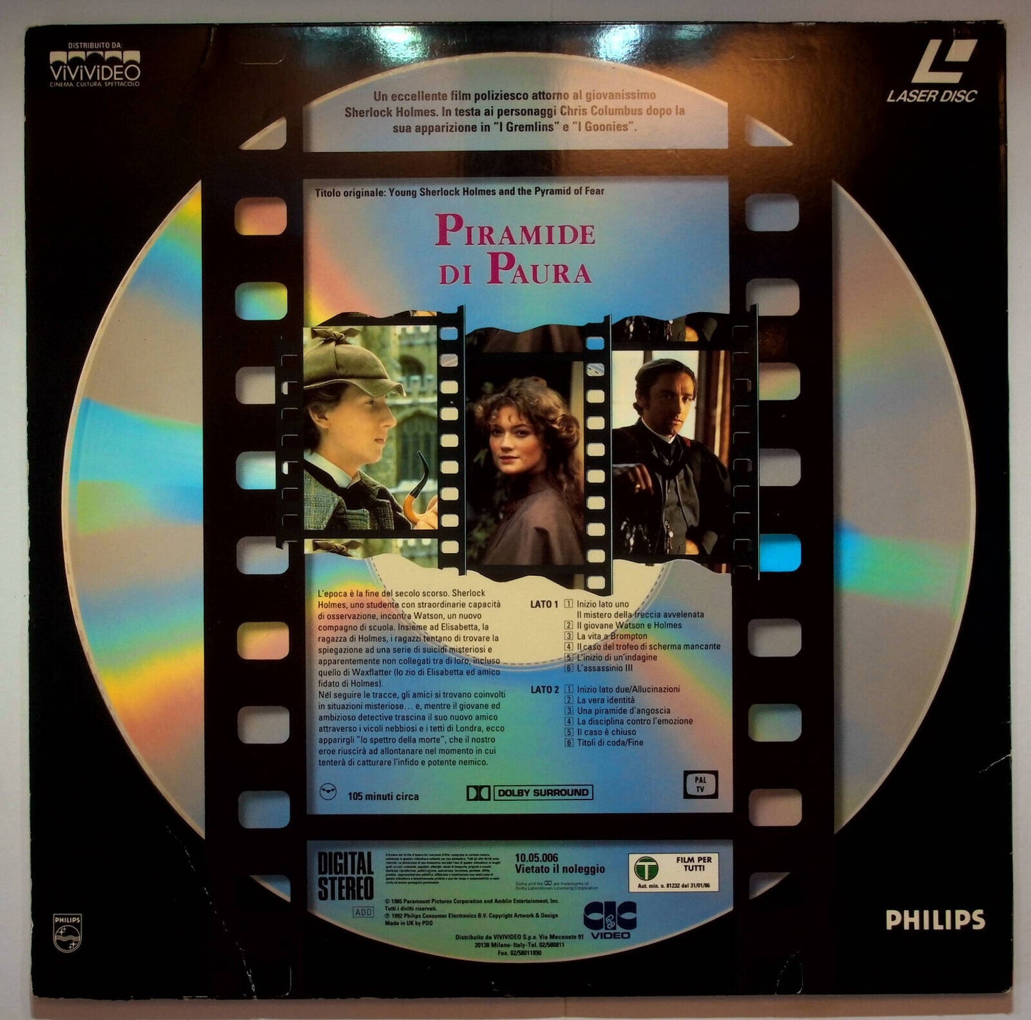 EBOND Piramide Di Paura - Laser Disc Pal