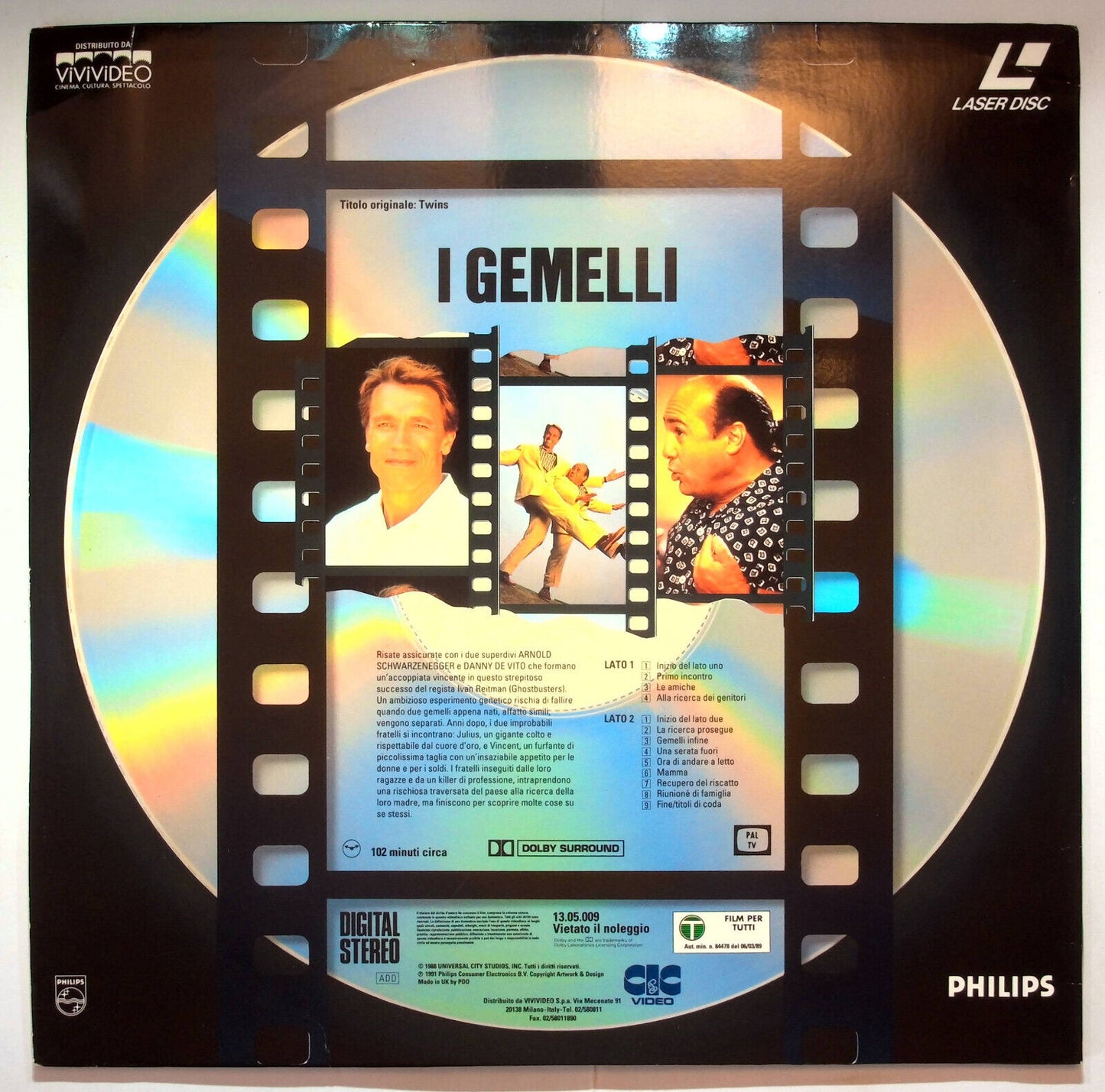 EBOND I Gemelli - Laser Disc Pal