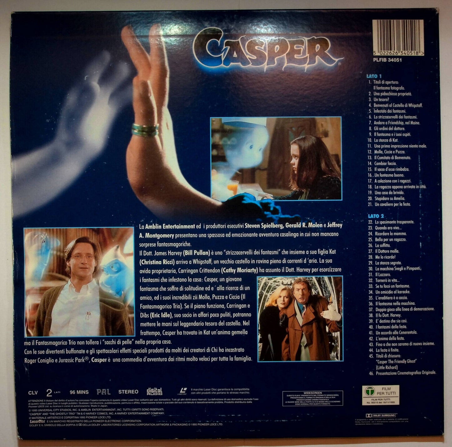 EBOND Casper - Laser Disc Pal