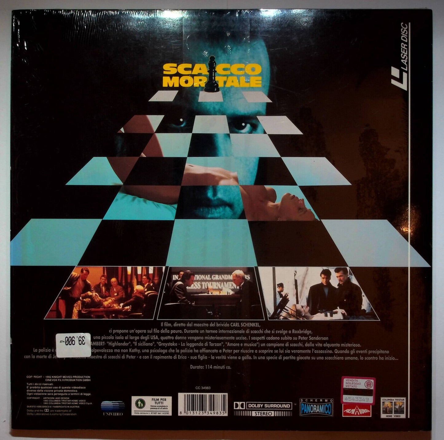 EBOND Scacco Mortale - Laser Disc Pal