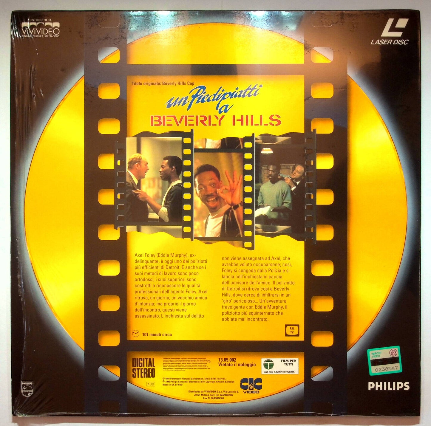 EBOND Un Piedipiatti a Beverly Hills - Laser Disc Pal