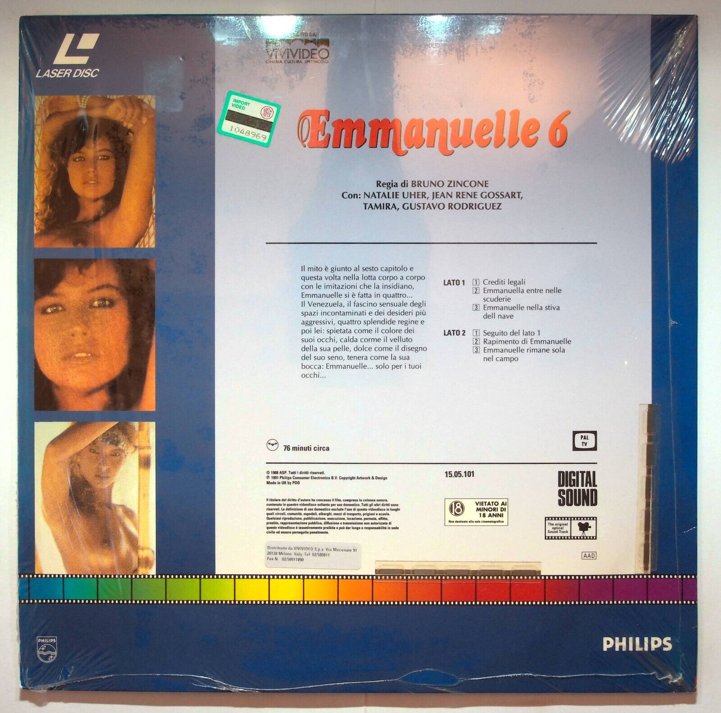 EBOND Emmanuelle 6 - Laser Disc Pal
