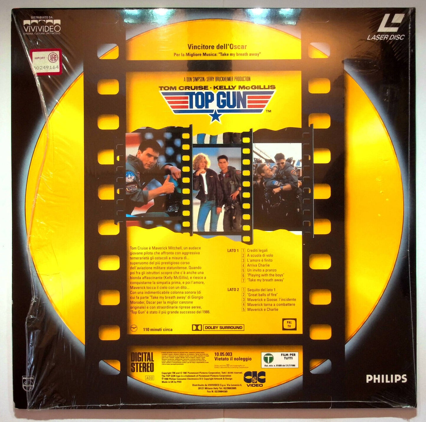 EBOND Top Gun - Laser Disc Pal