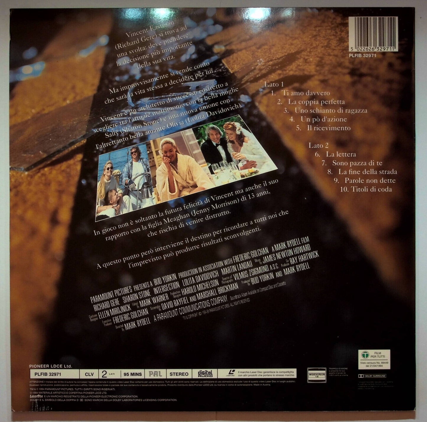 EBOND Trappola D'amore - Laser Disc Pal