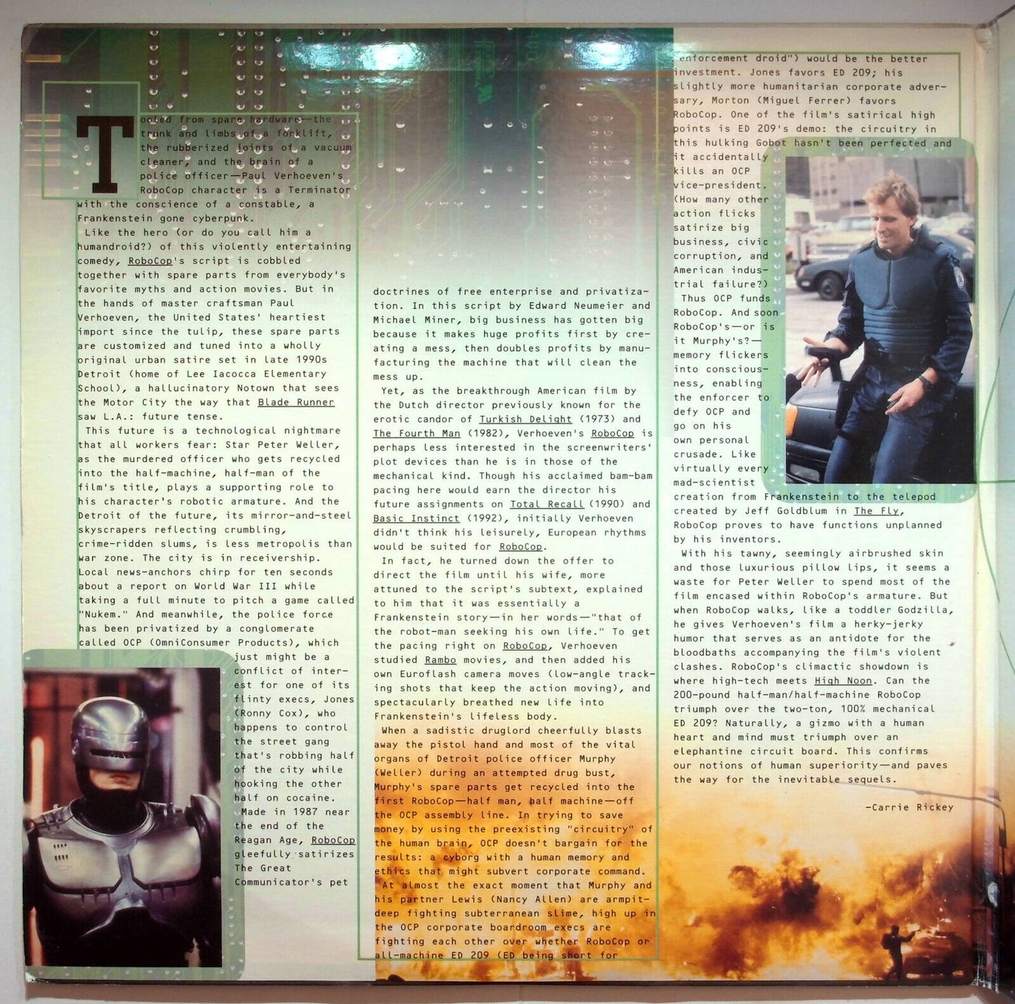 EBOND Robocop - Special Edition - Laser Disc Ntsc