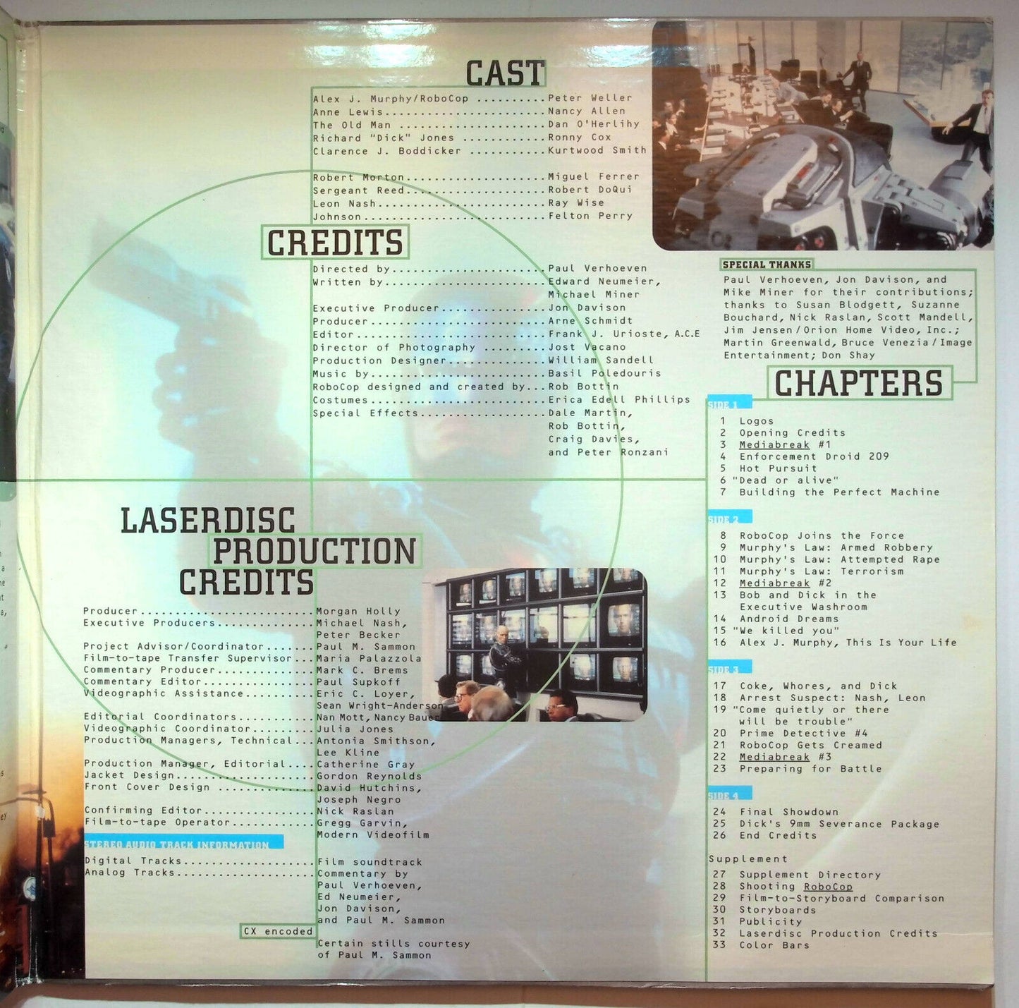 EBOND Robocop - Special Edition - Laser Disc Ntsc