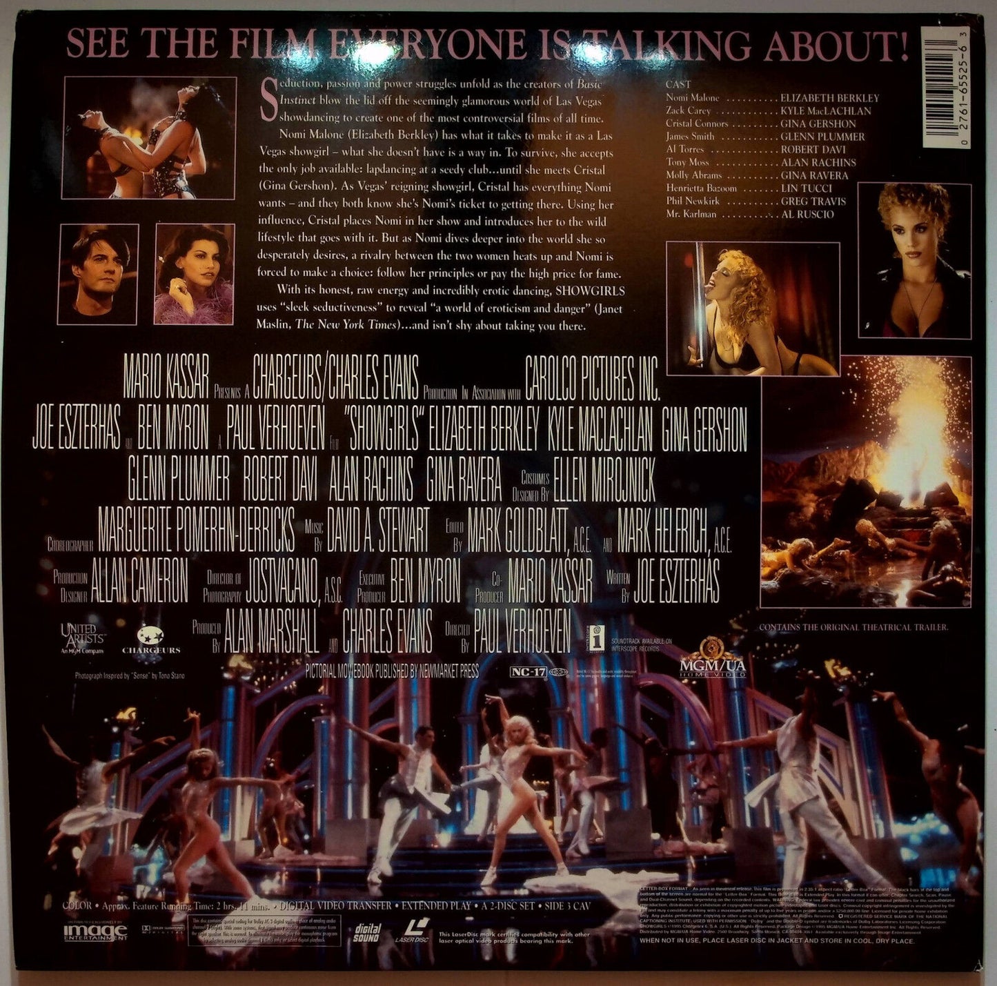 EBOND Showgirls - Laser Disc Ntsc