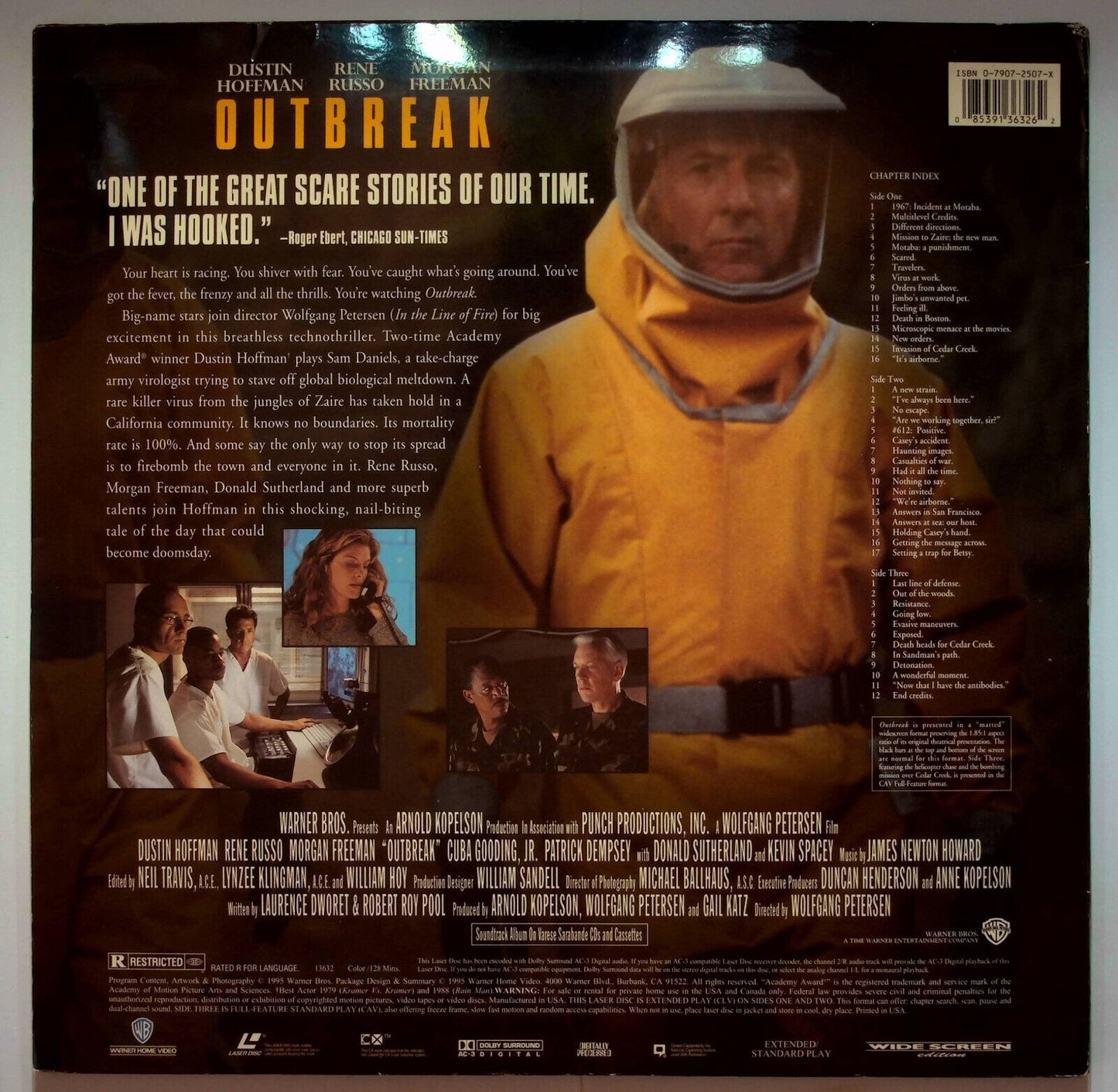 EBOND Outbreak - Laser Disc Ntsc