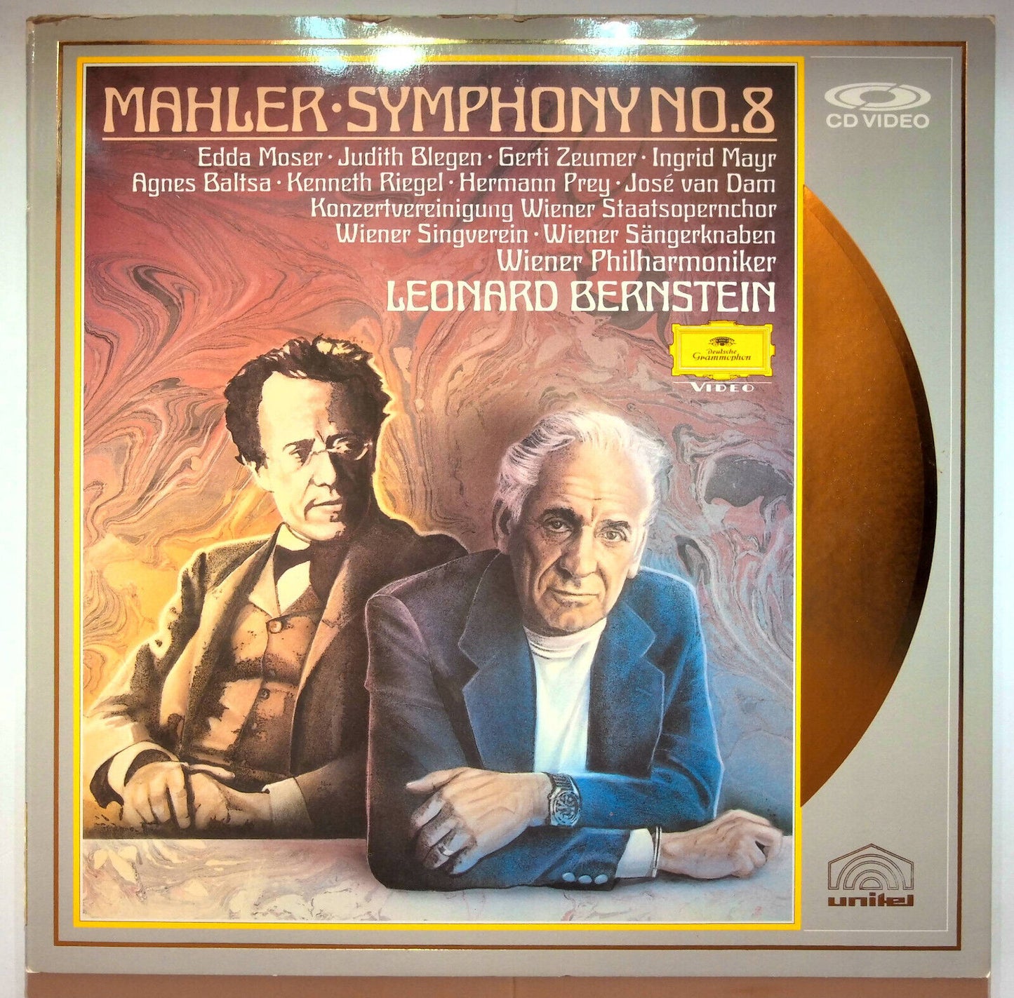 EBOND Leonard Bernstein - Symphony N°8 (gustav Mahler) - Laser Disc Pal