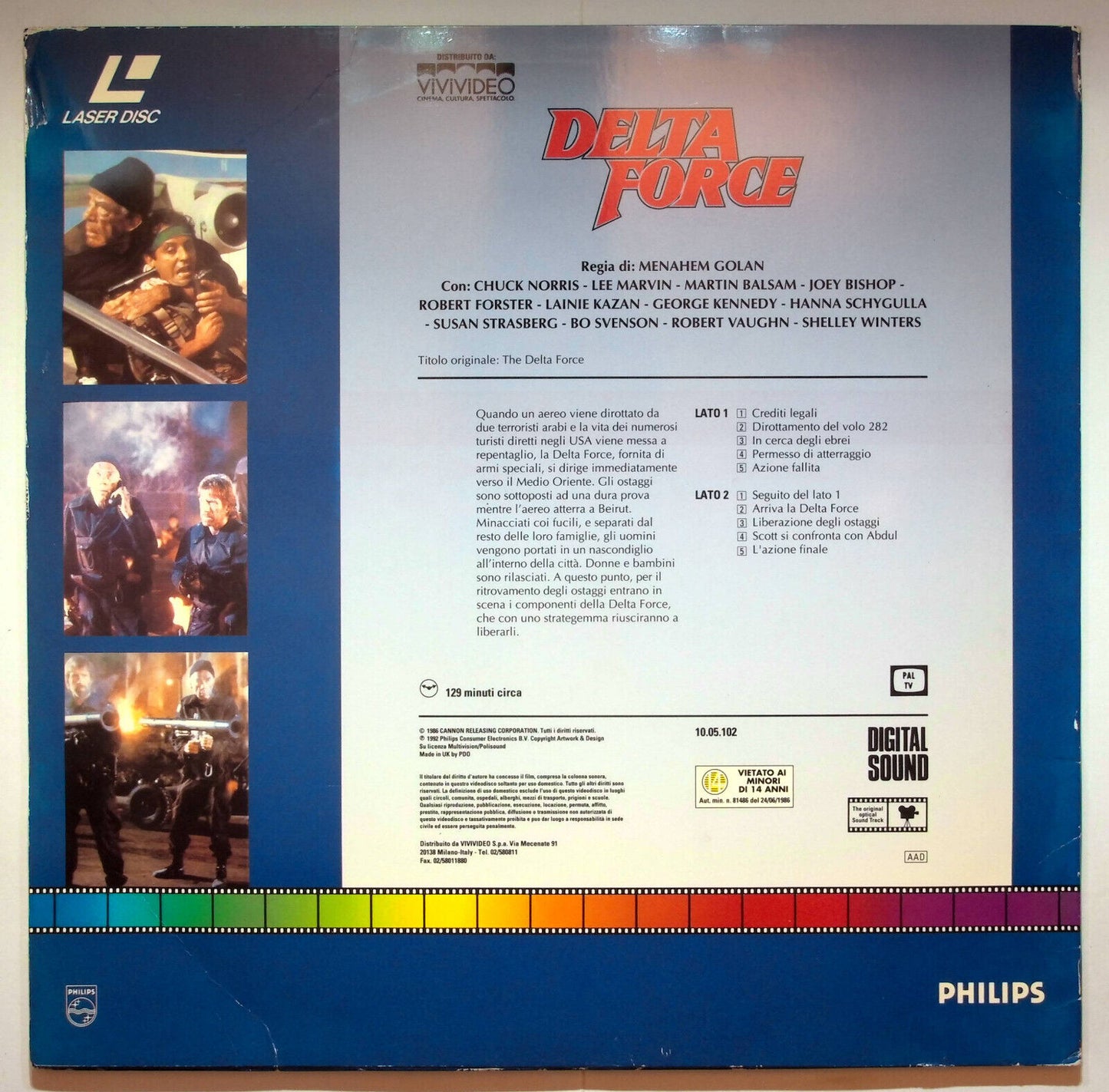 EBOND Delta Force - Laser Disc Pal