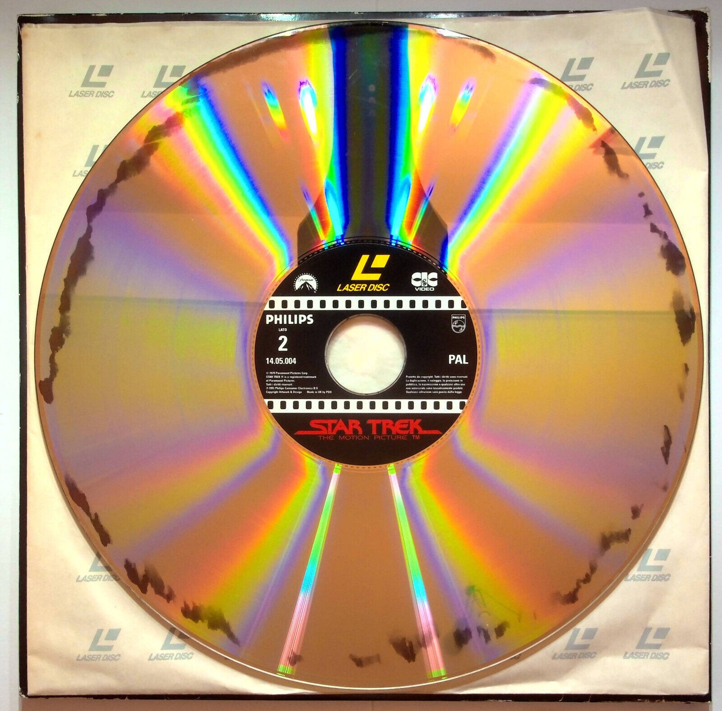 EBOND Star Trek The Motion Picture - Laser Disc Pal