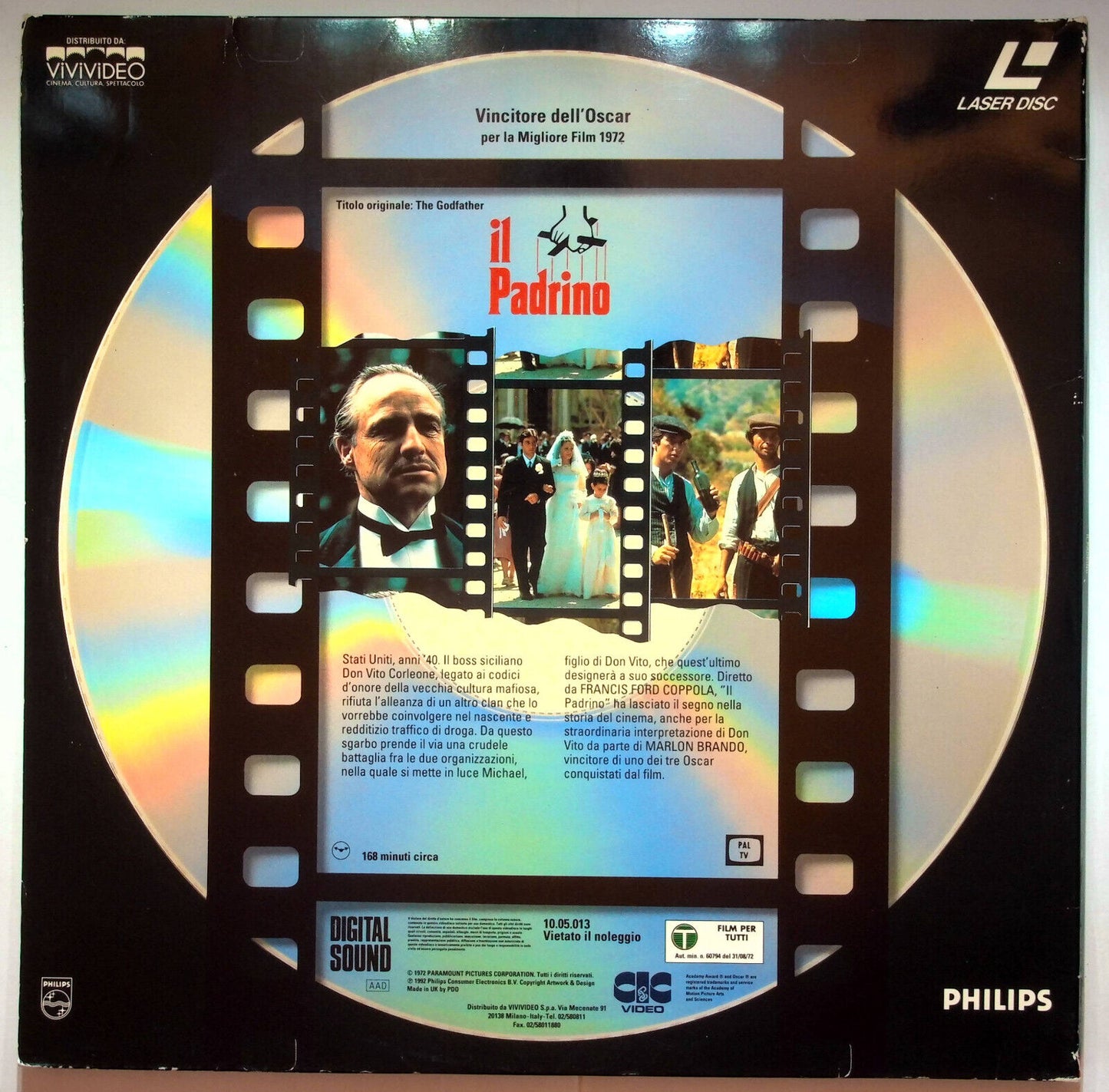 EBOND Il Padrino - Laser Disc Pal