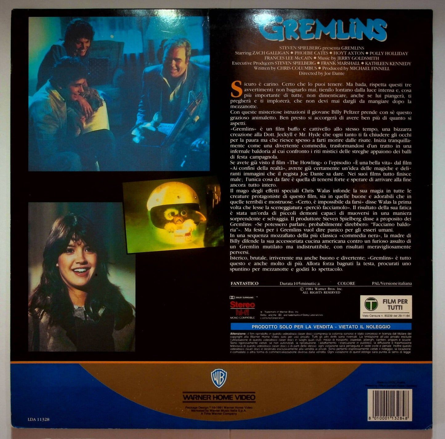 EBOND Gremlins - Laser Disc Pal