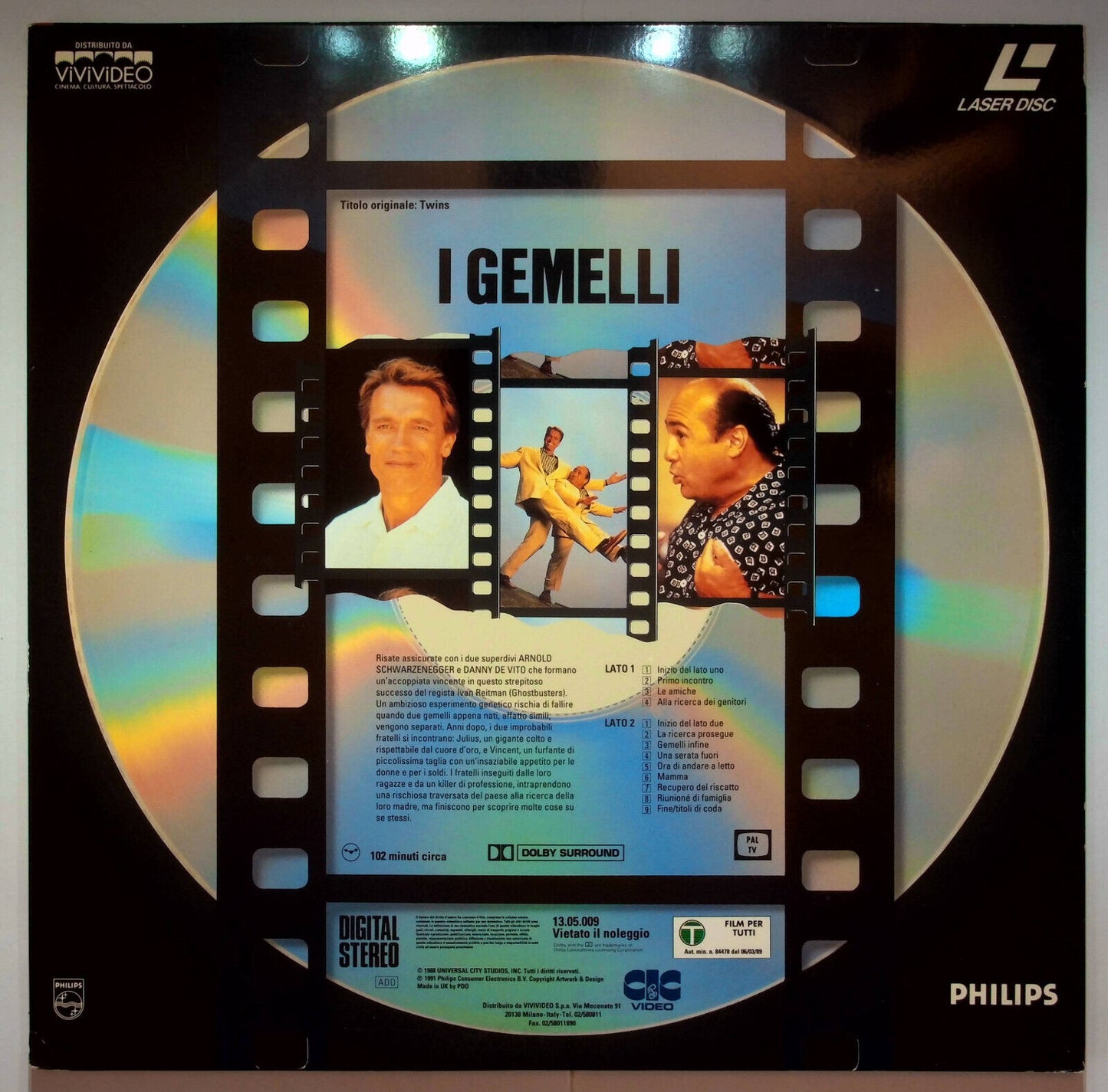 EBOND I Gemelli - Laser Disc Pal