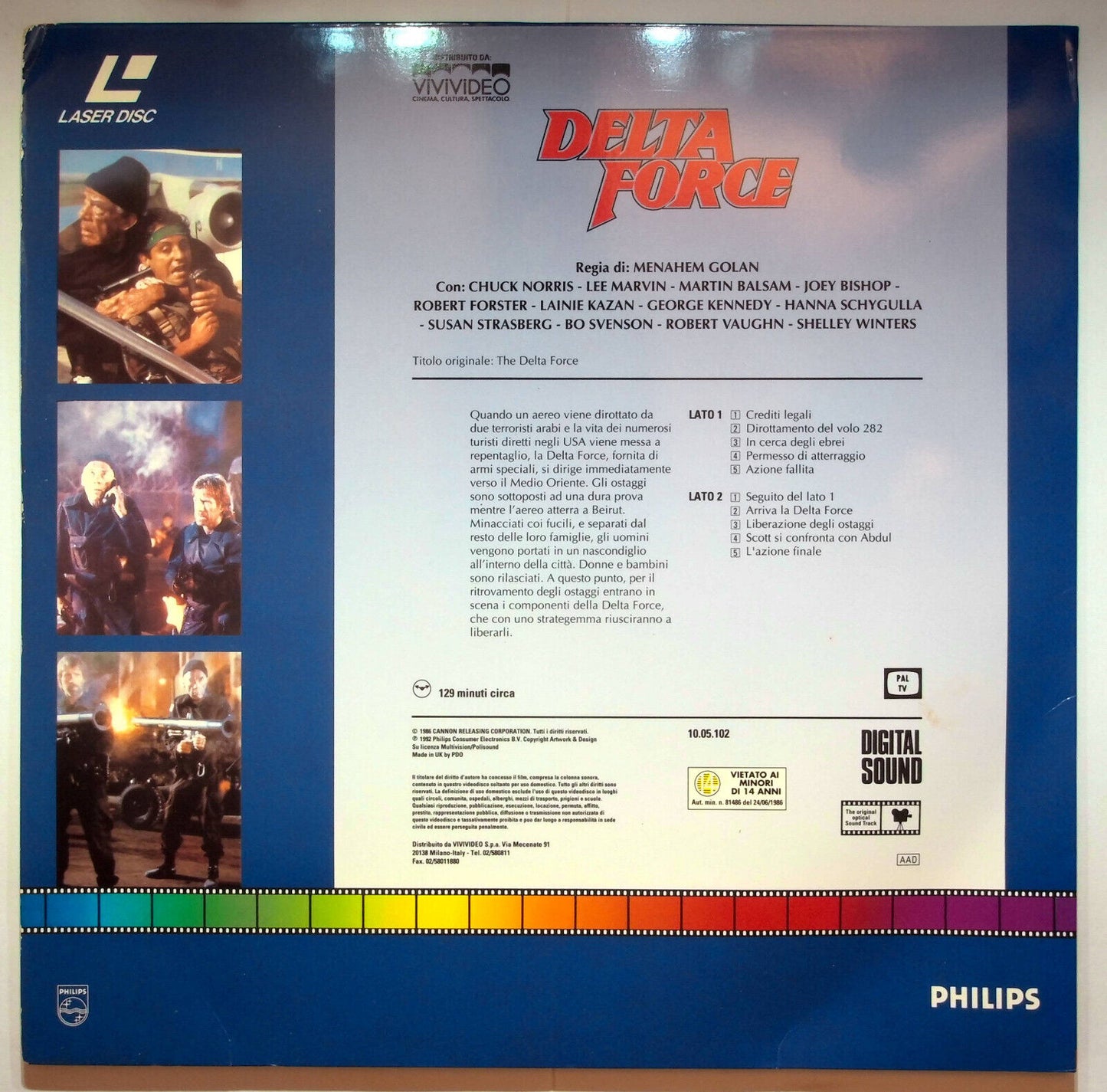 EBOND Delta Force - Laser Disc Pal