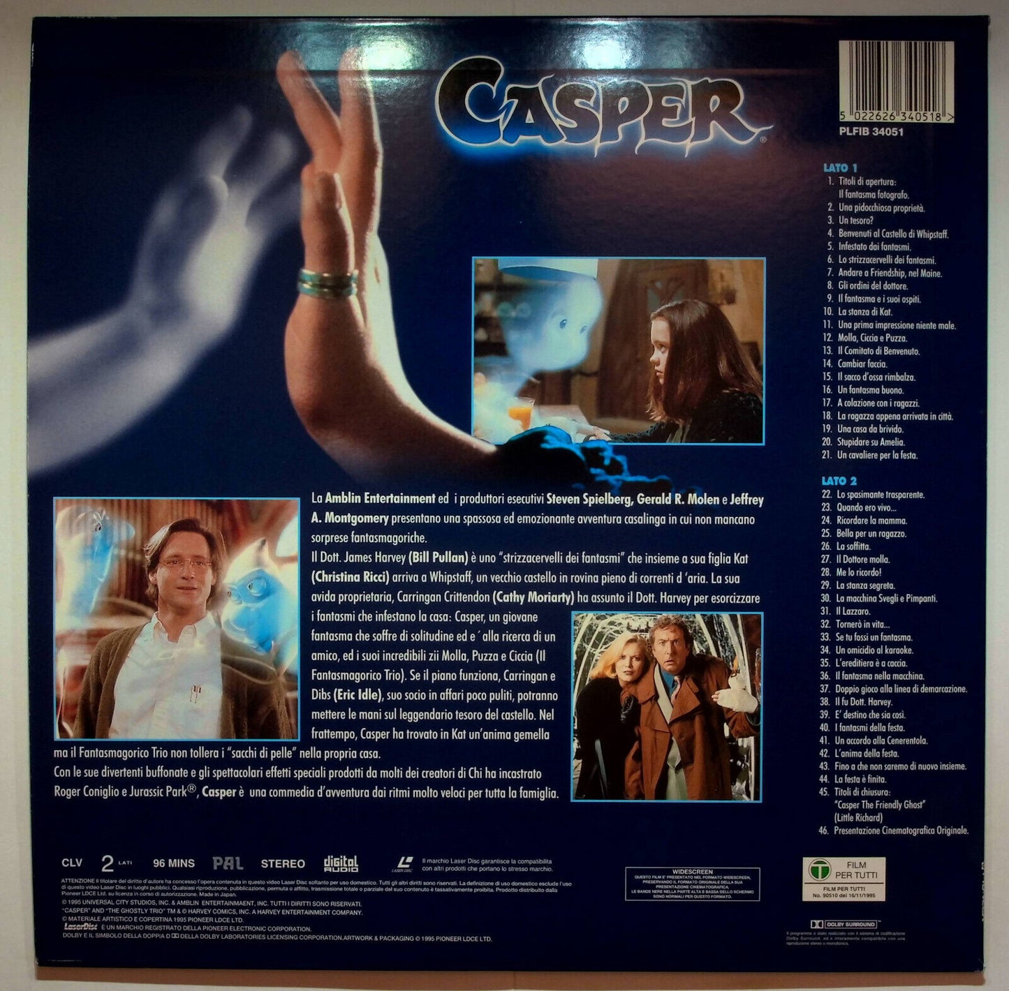 EBOND Casper - Laser Disc Pal