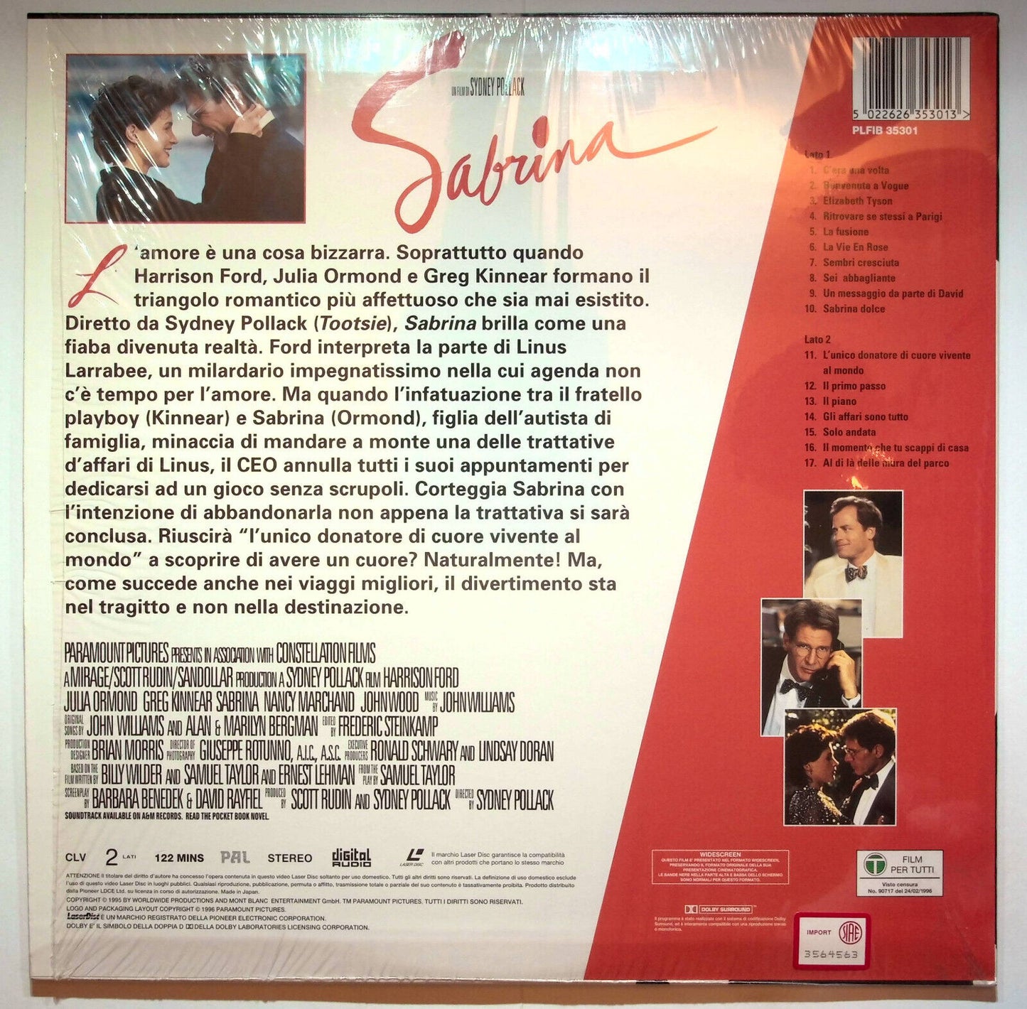 EBOND Sabrina - Laser Disc Pal