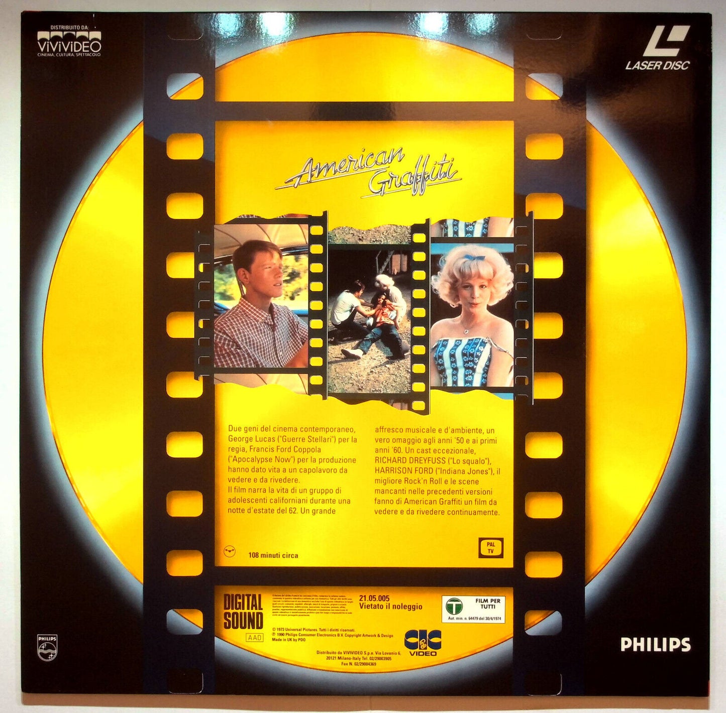 EBOND American Graffiti - Laser Disc Pal
