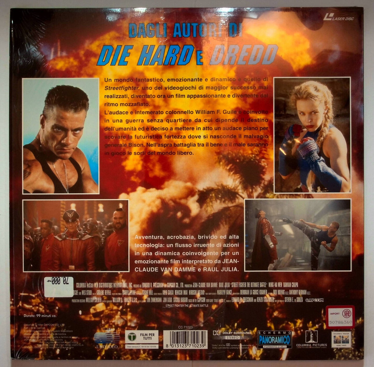 EBOND Street Fighter - Sfida Finale - Laser Disc Pal