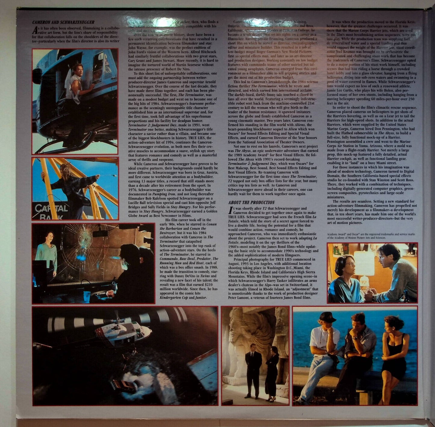 EBOND True Lies - Laser Disc Ntsc