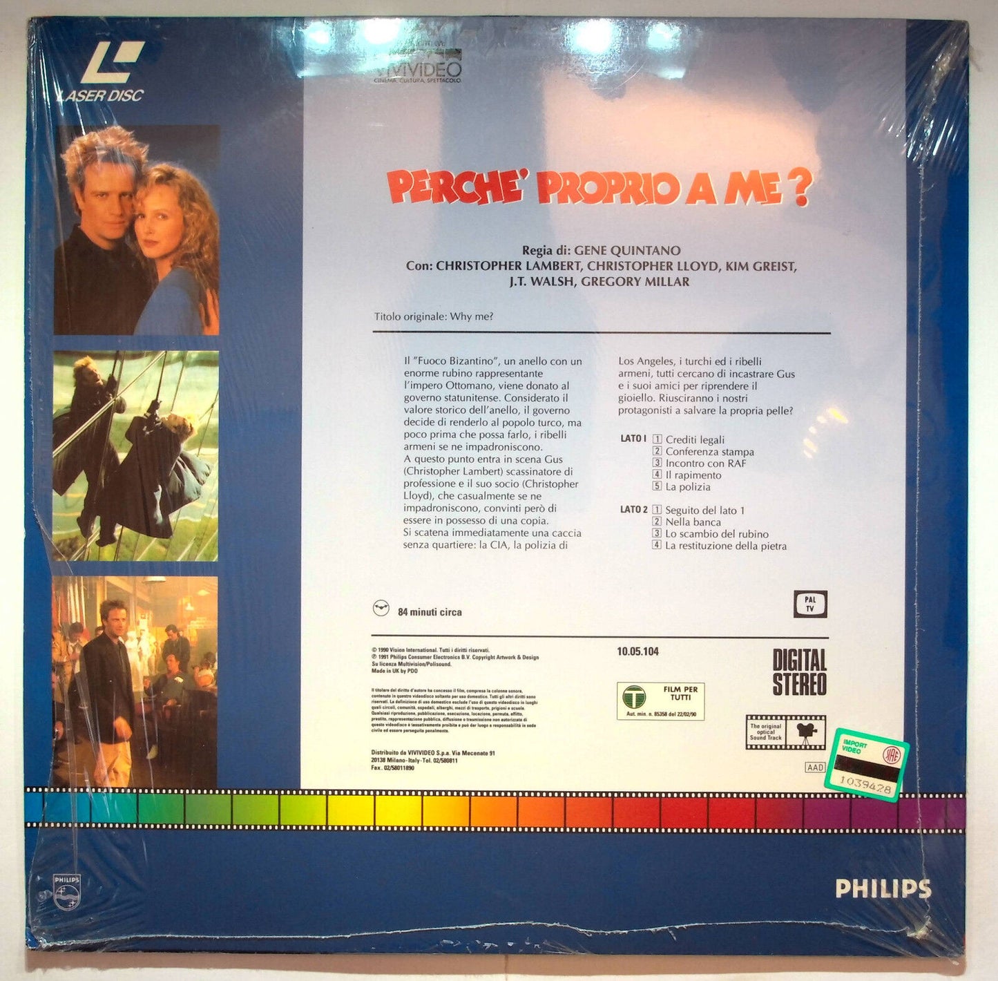 EBOND Perche Proprio a Me? - Laser Disc Pal