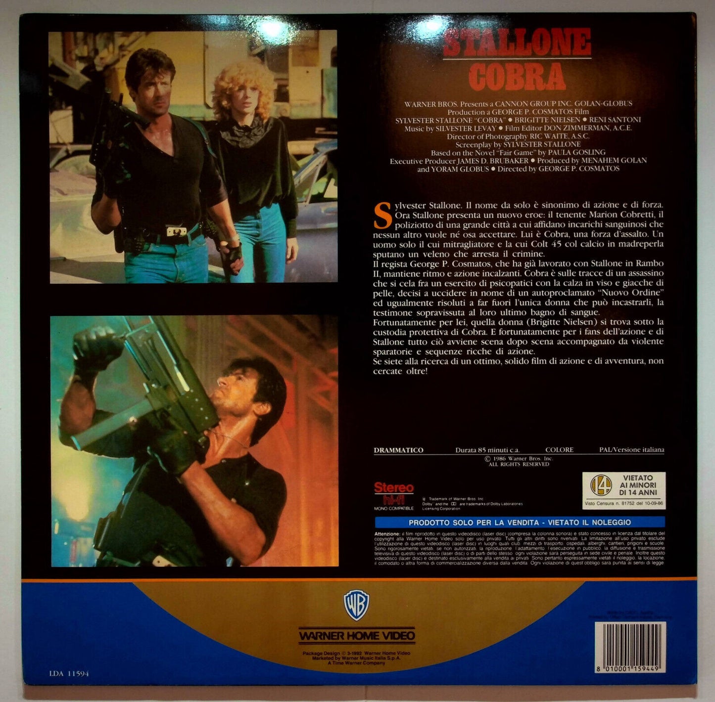 EBOND Cobra - Laser Disc Pal