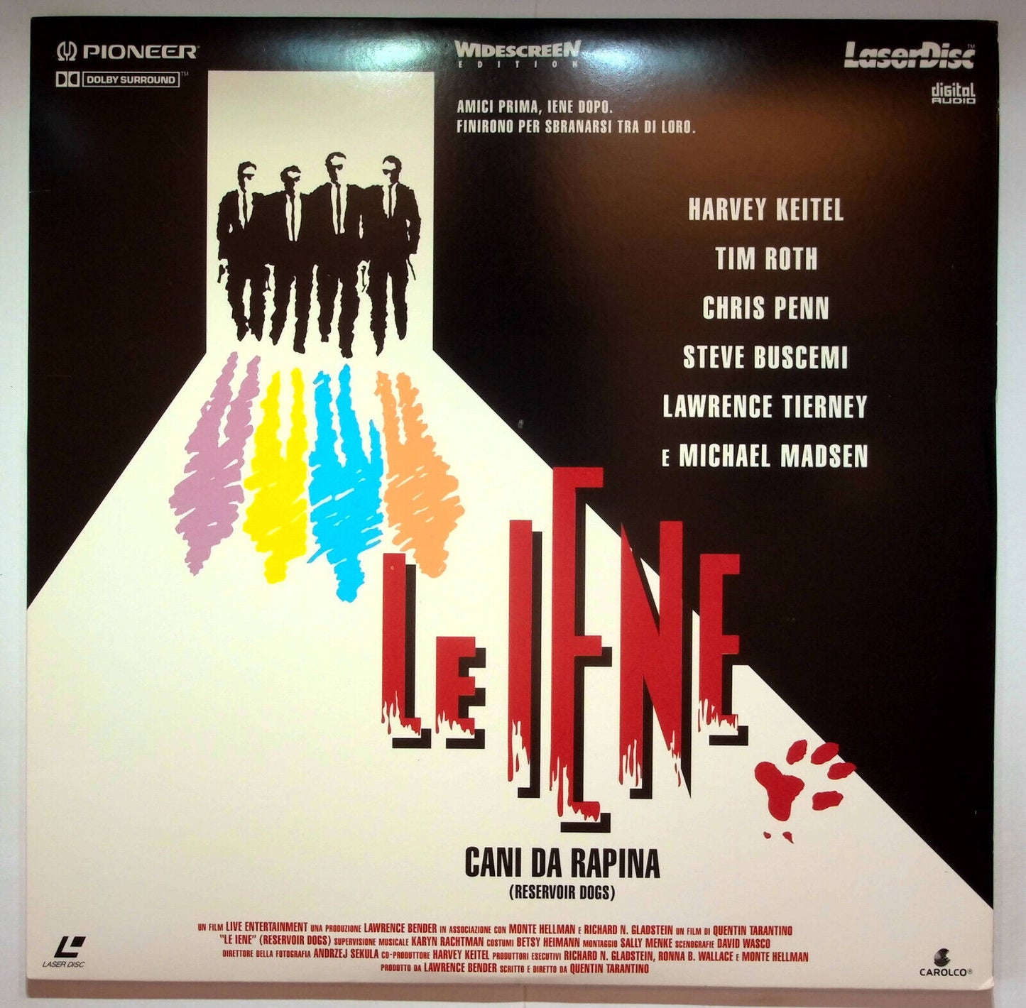 EBOND Le Iene - Cani Da Rapina - Laser Disc Pal