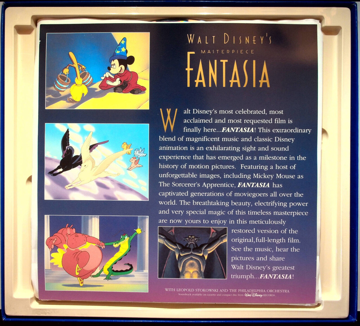 EBOND Fantasia Walt Disney's - Uk Laser Disc Ntsc
