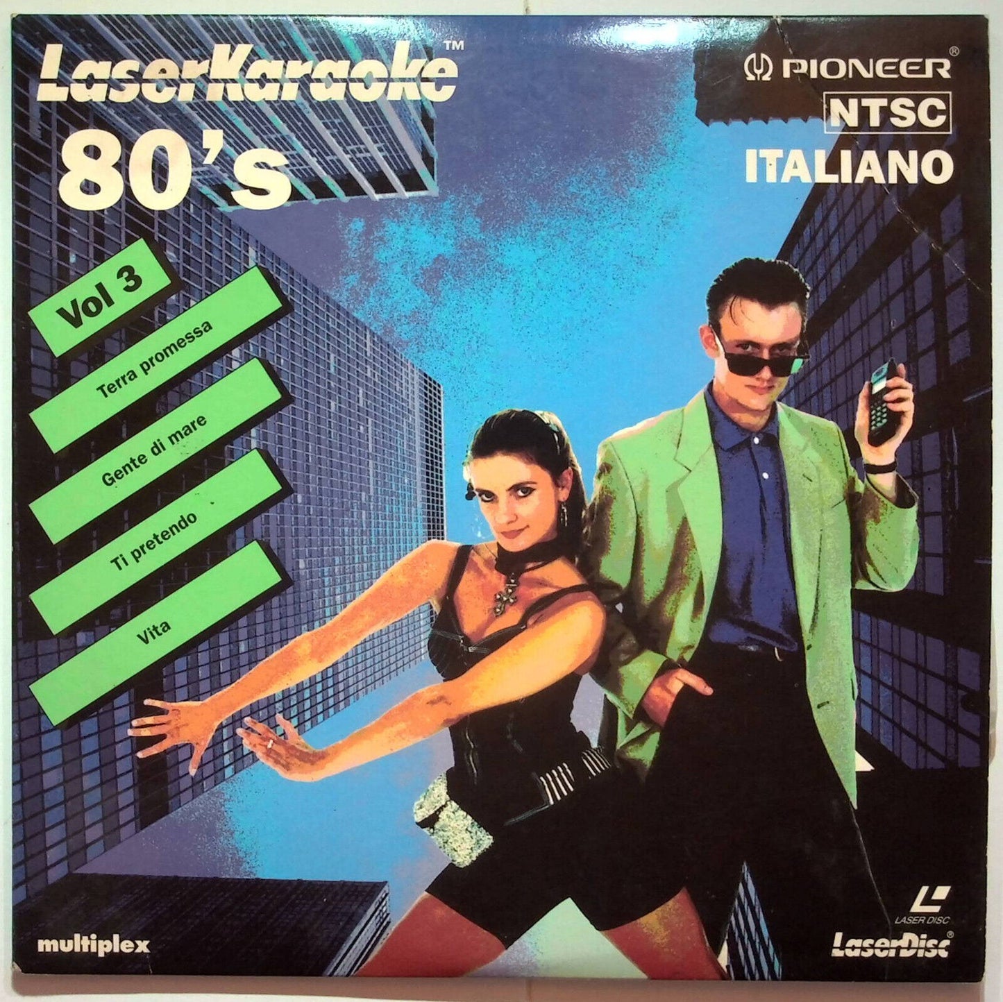 EBOND 80's Italiano Volume 3 Laserkaraoke - Laser Disc Ntsc