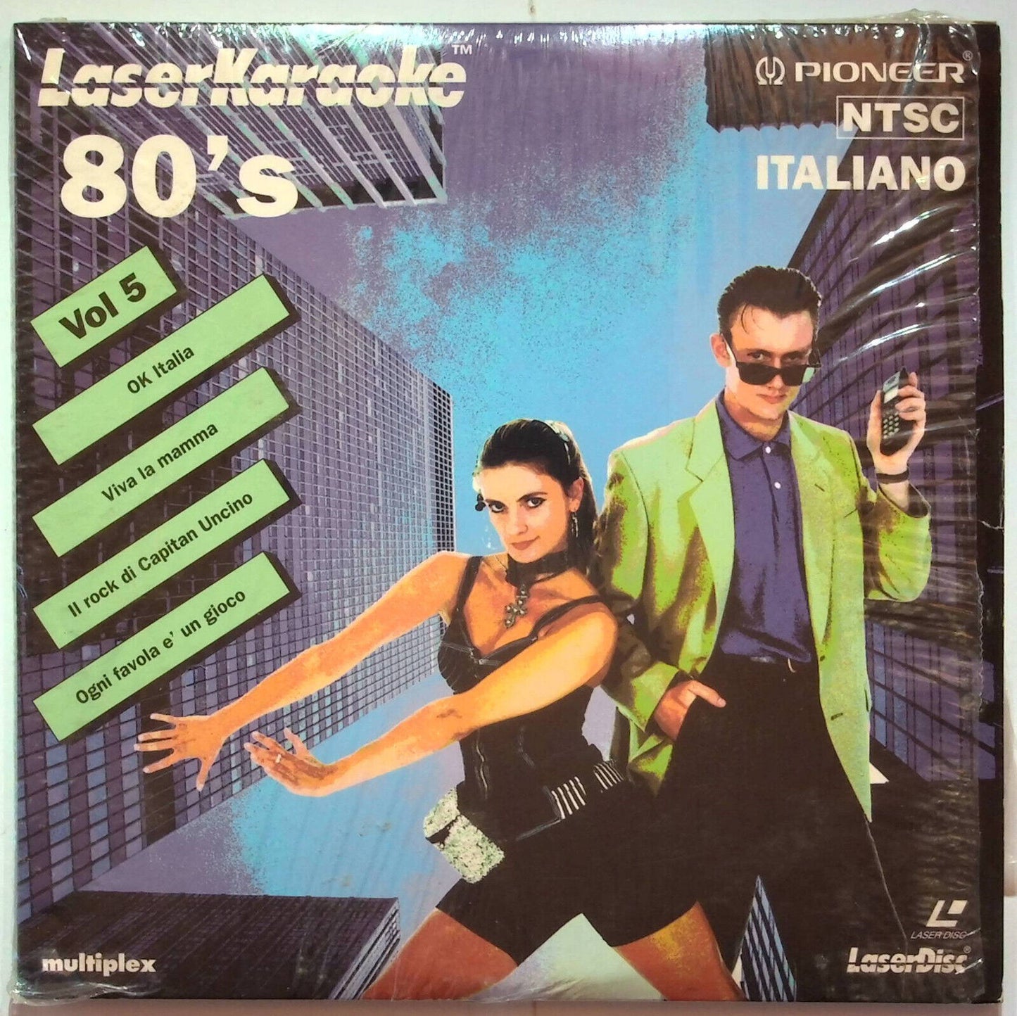 EBOND 80's Italiano Volume 5 Laserkaraoke - Laser Disc Ntsc