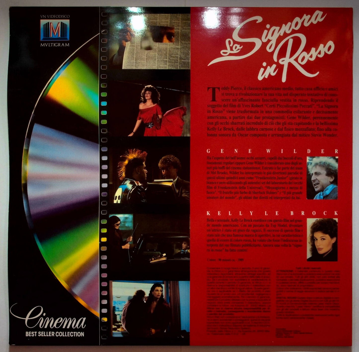 EBOND La Signora In Rosso - Laser Disc Pal