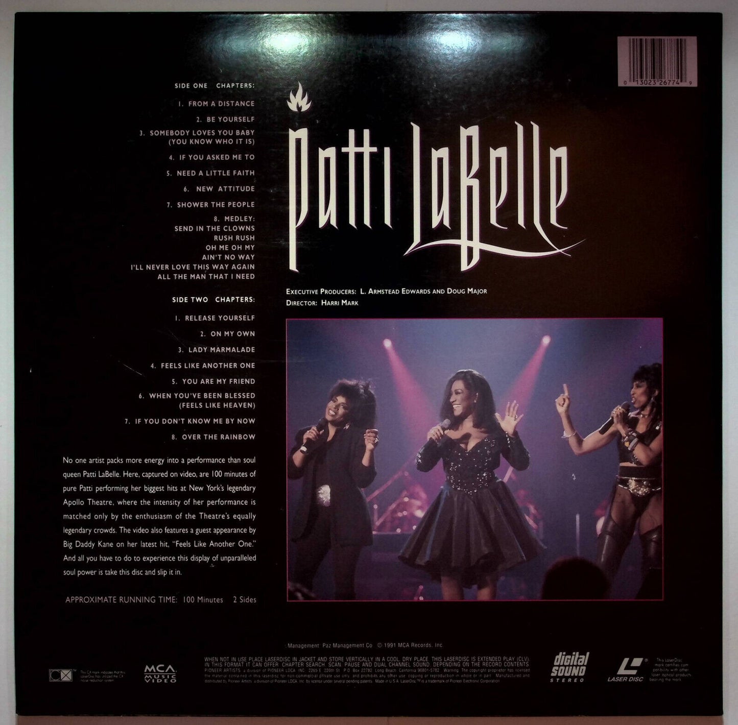 EBOND Patti La Belle - Live In New York - Laser Disc Ntsc