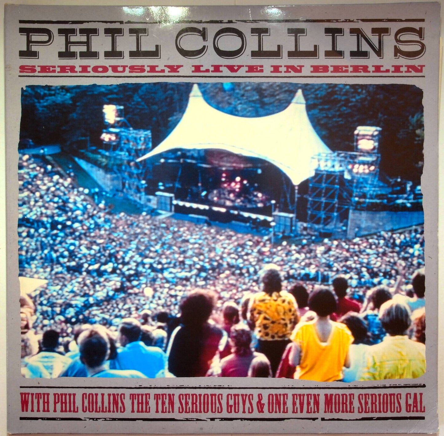 EBOND Phil Collins - Seriously Live In Berlin - Laser Disc Pal