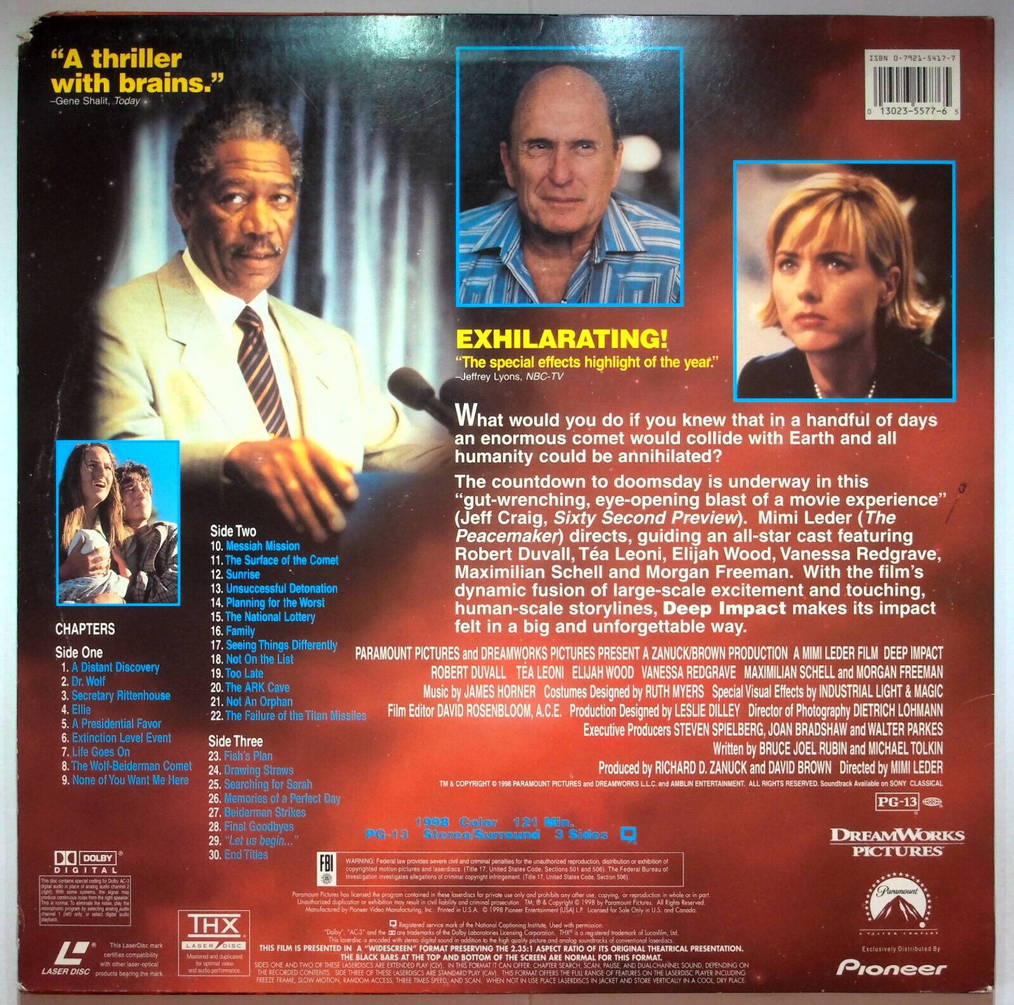 EBOND Deep Impact - Laser Disc Ntsc