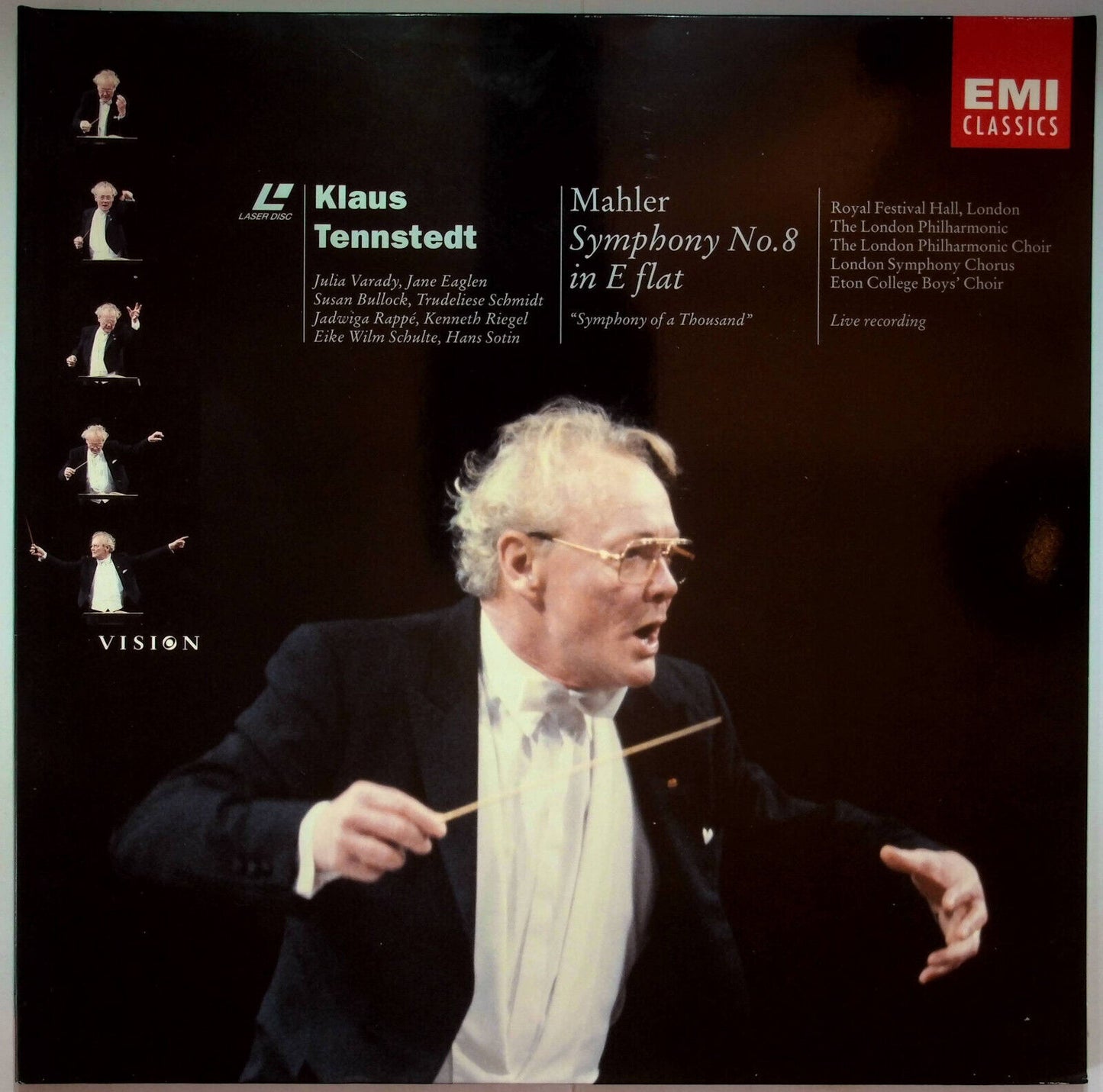 EBOND Mahler Symphony 8 Symphony Of The Thousands K. Tennstedt - Laser Disc Pal