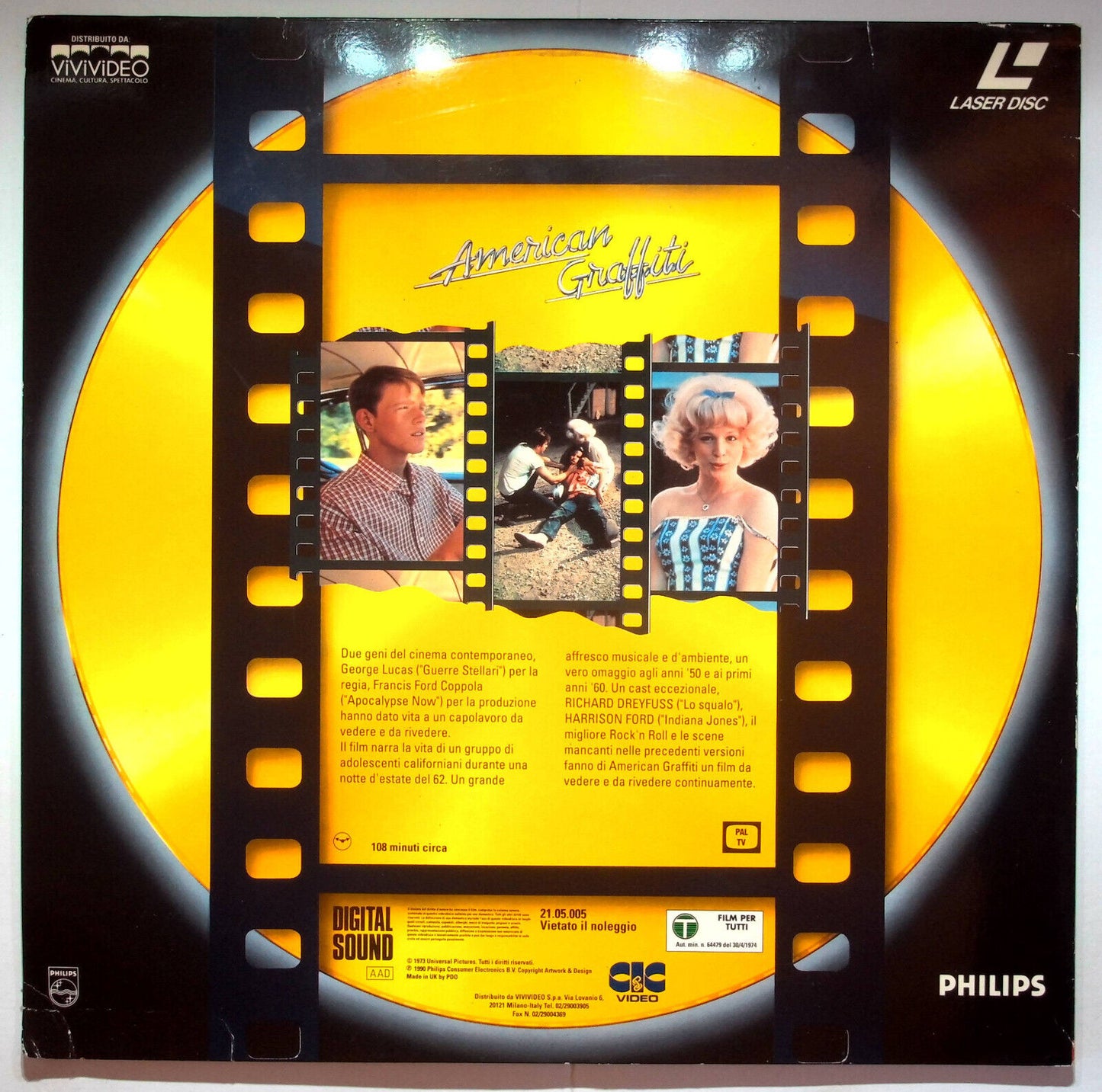 EBOND American Graffiti - Laser Disc Pal
