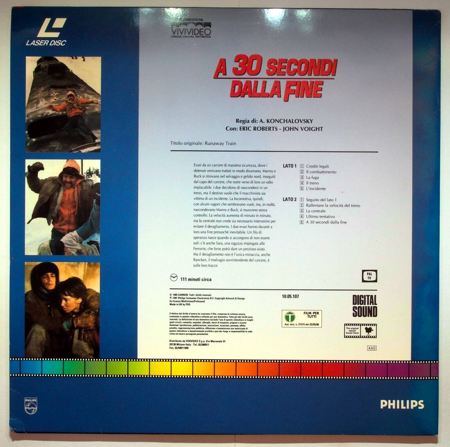 EBOND A 30 Secondi Dalla Fine - Laser Disc Pal