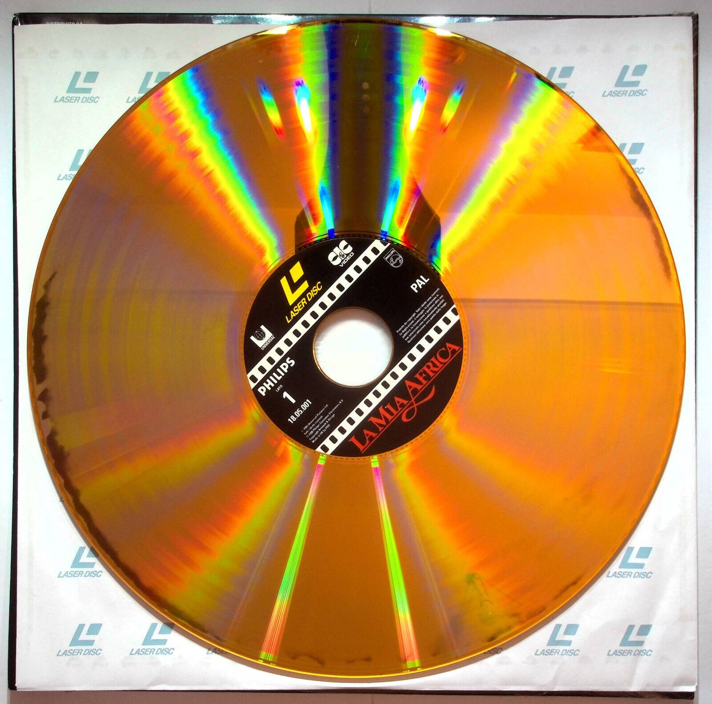 EBOND La Mia Africa - Laser Disc Pal