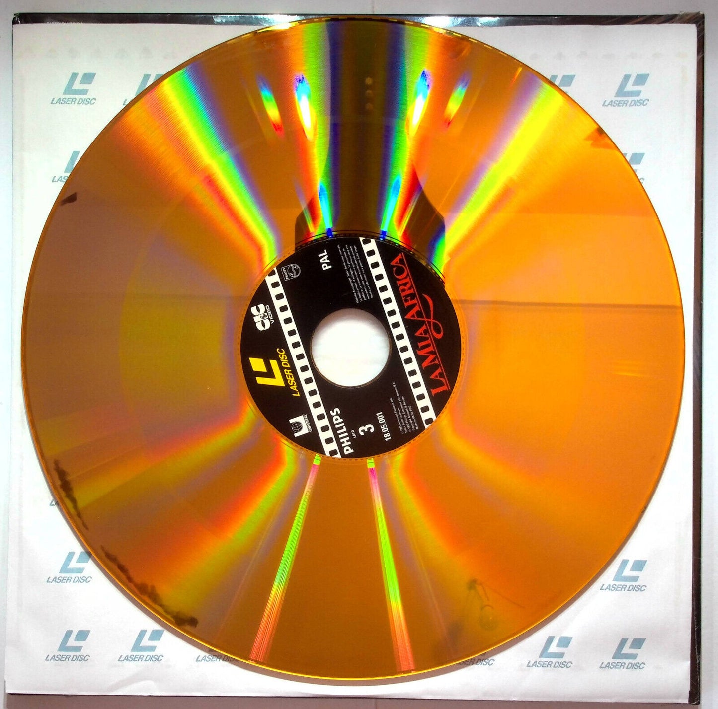 EBOND La Mia Africa - Laser Disc Pal