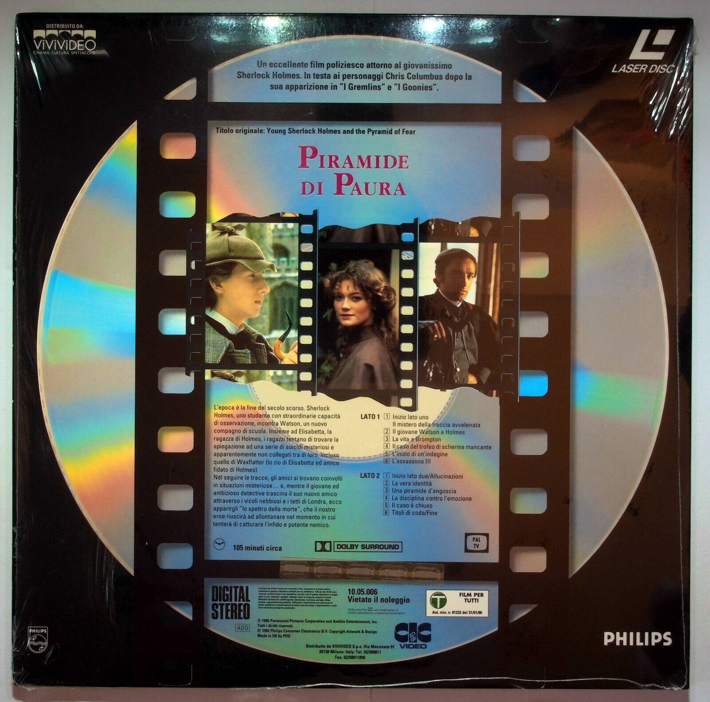 EBOND Piramide Di Paura - Laser Disc Pal