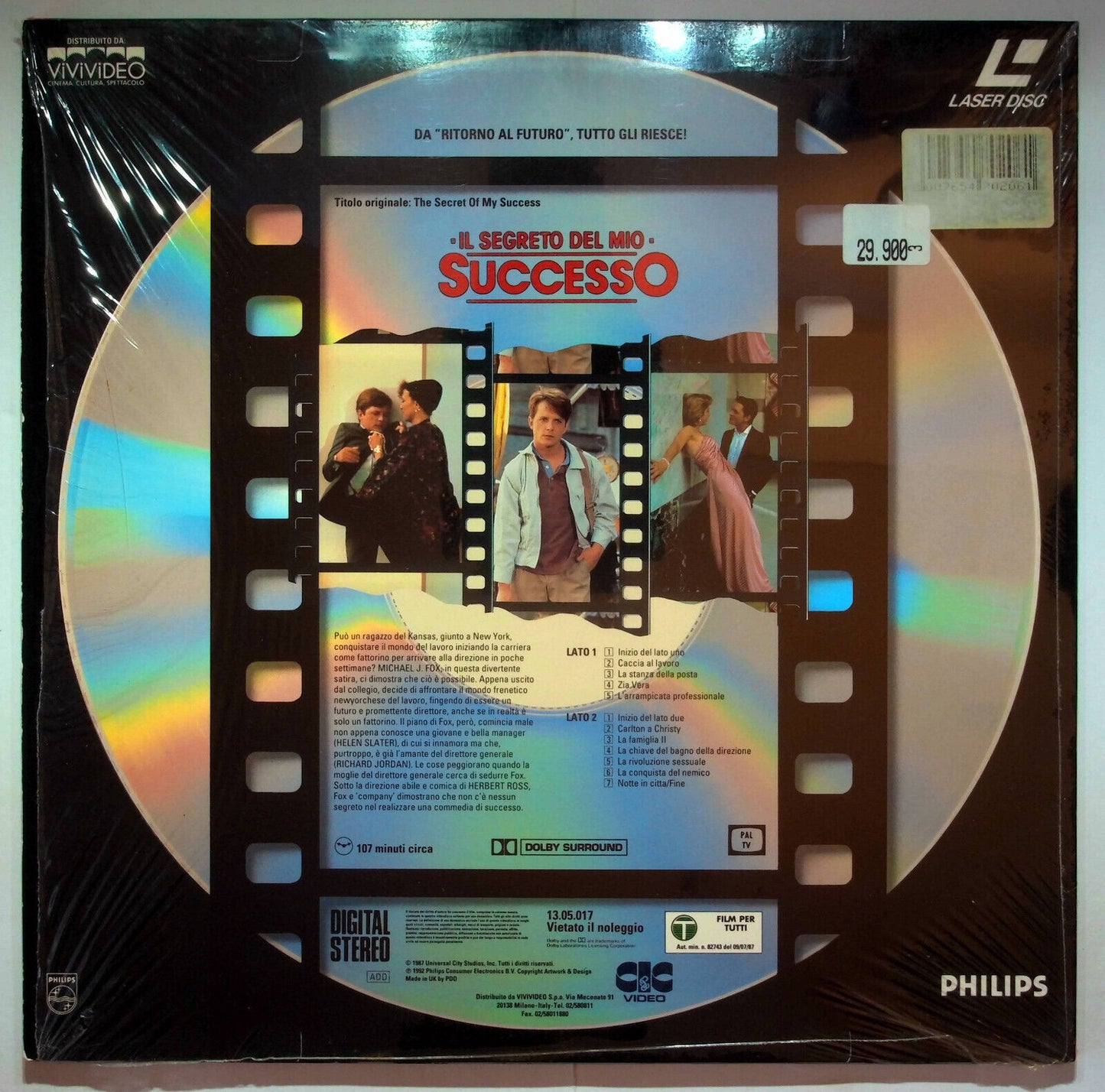 EBOND Il Segreto Del Mio Successo - Laser Disc Pal